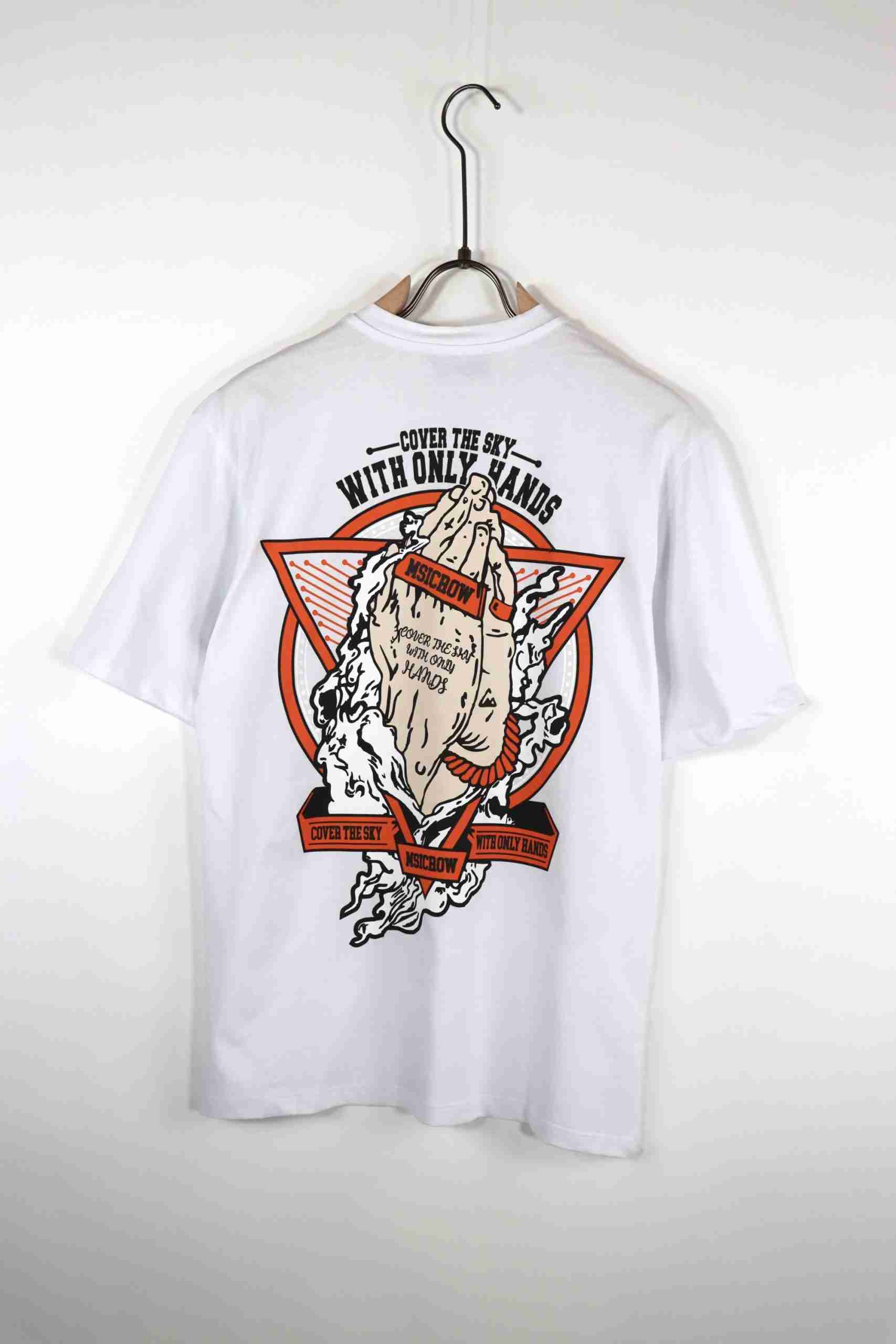 T-shirt only hands