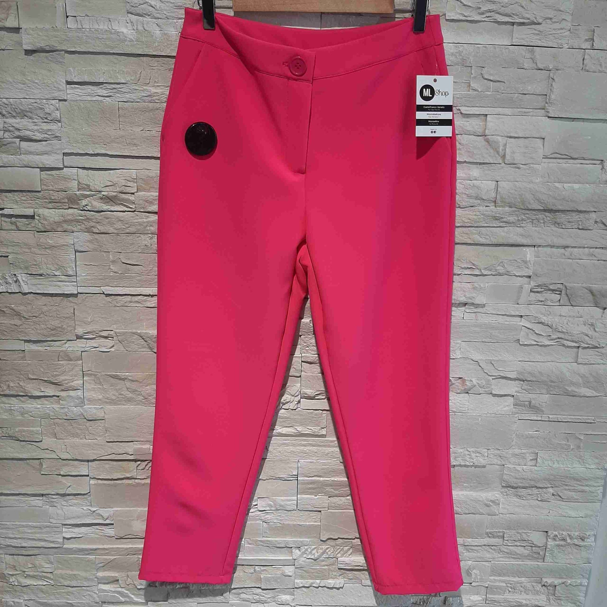 Pantaloni chinos fluo