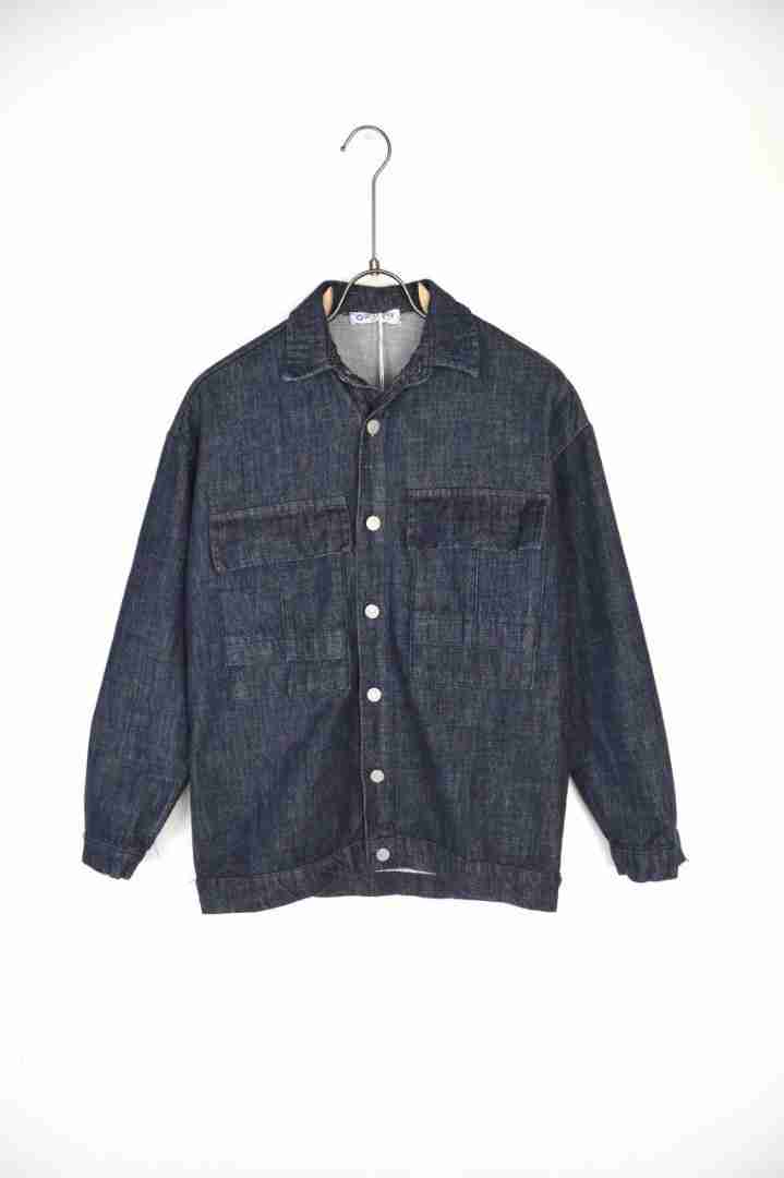 Giacca in jeans con orsetto
