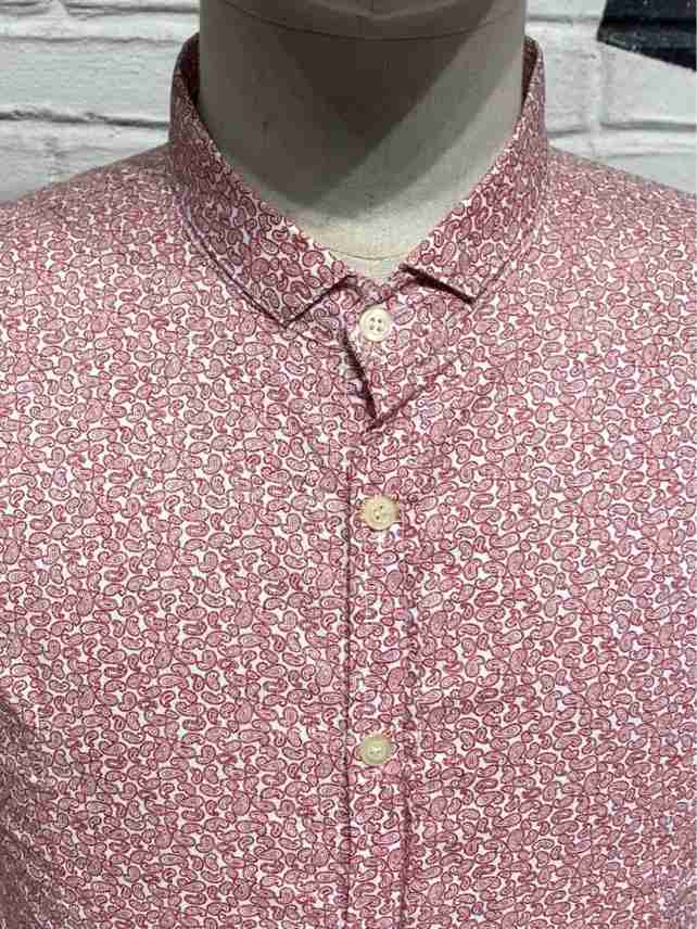 Camicia in minifantasia bandana rossa