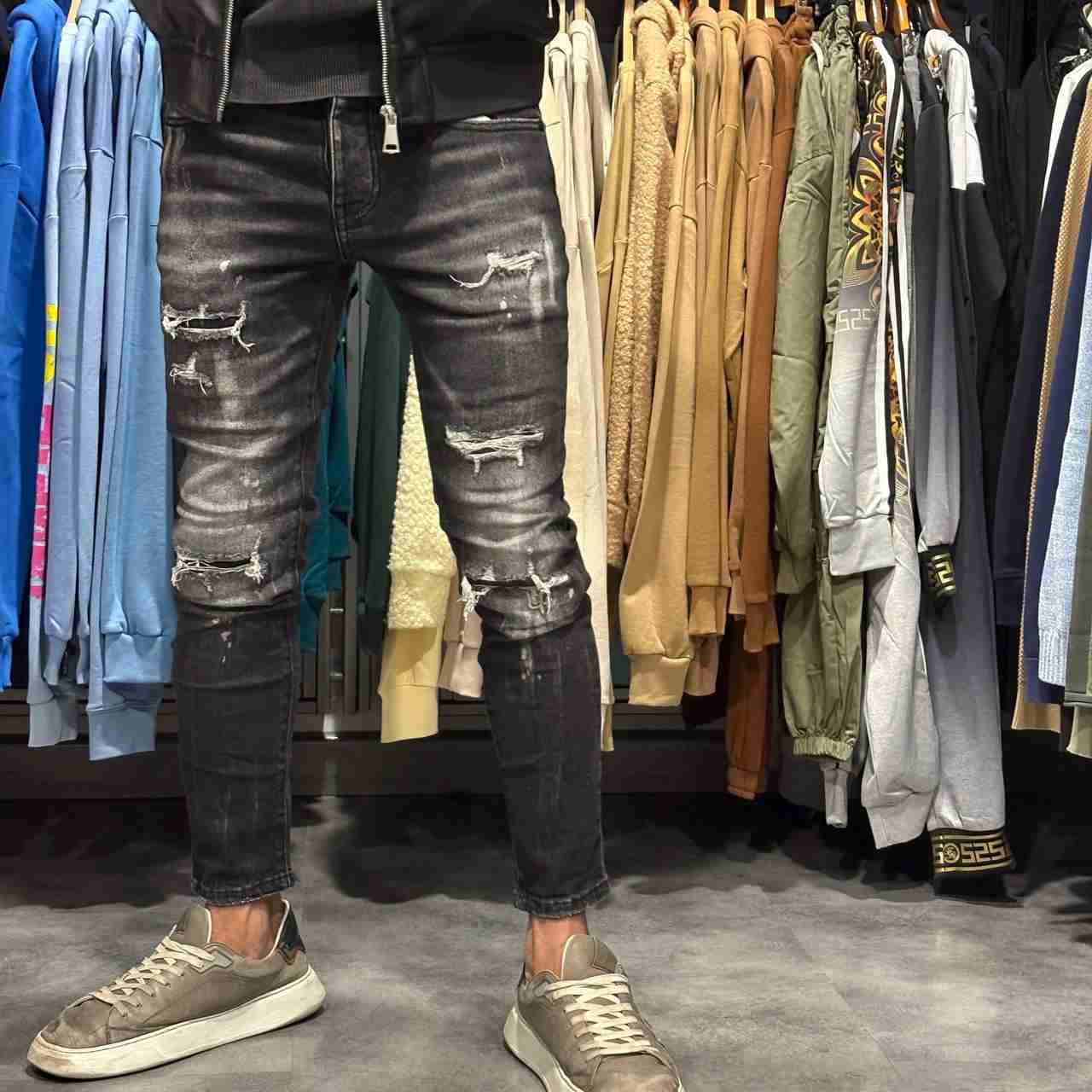 Jeans gravel