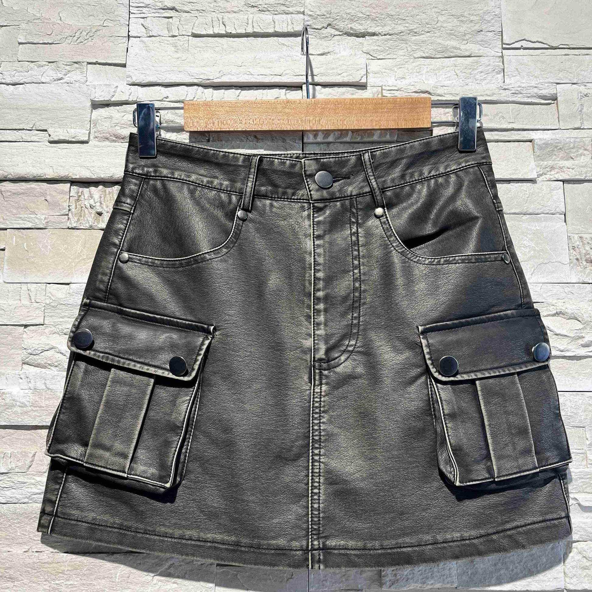 Gonna cargo ecopelle
