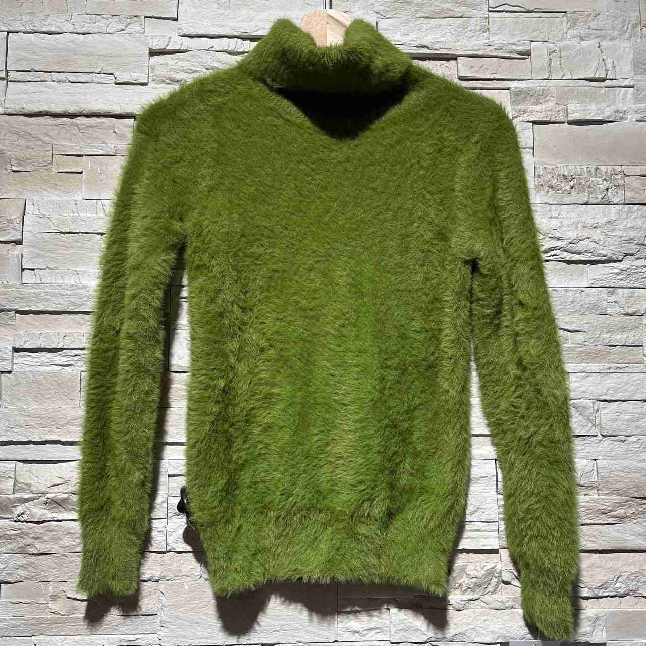 Maglione peluche dolcevita