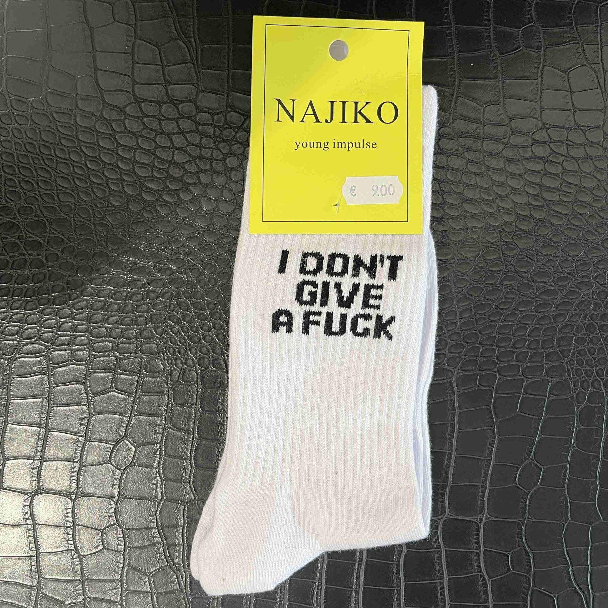 Calzini i don’t give a fuck