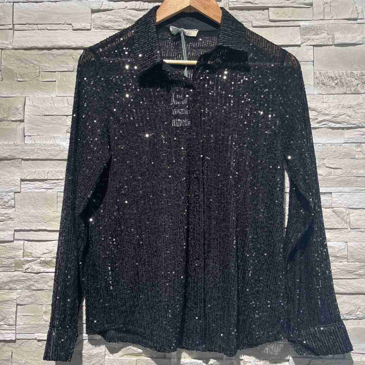 Camicia paillettes