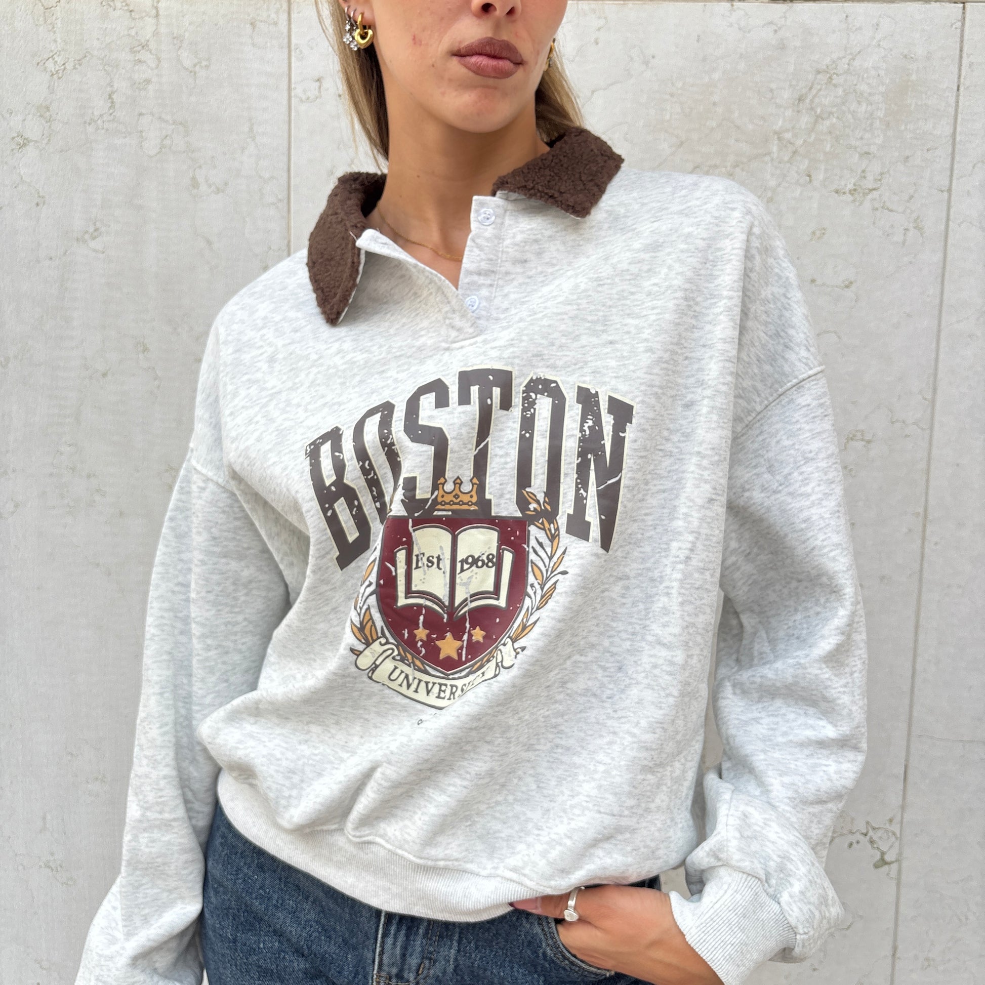 Felpa Boston