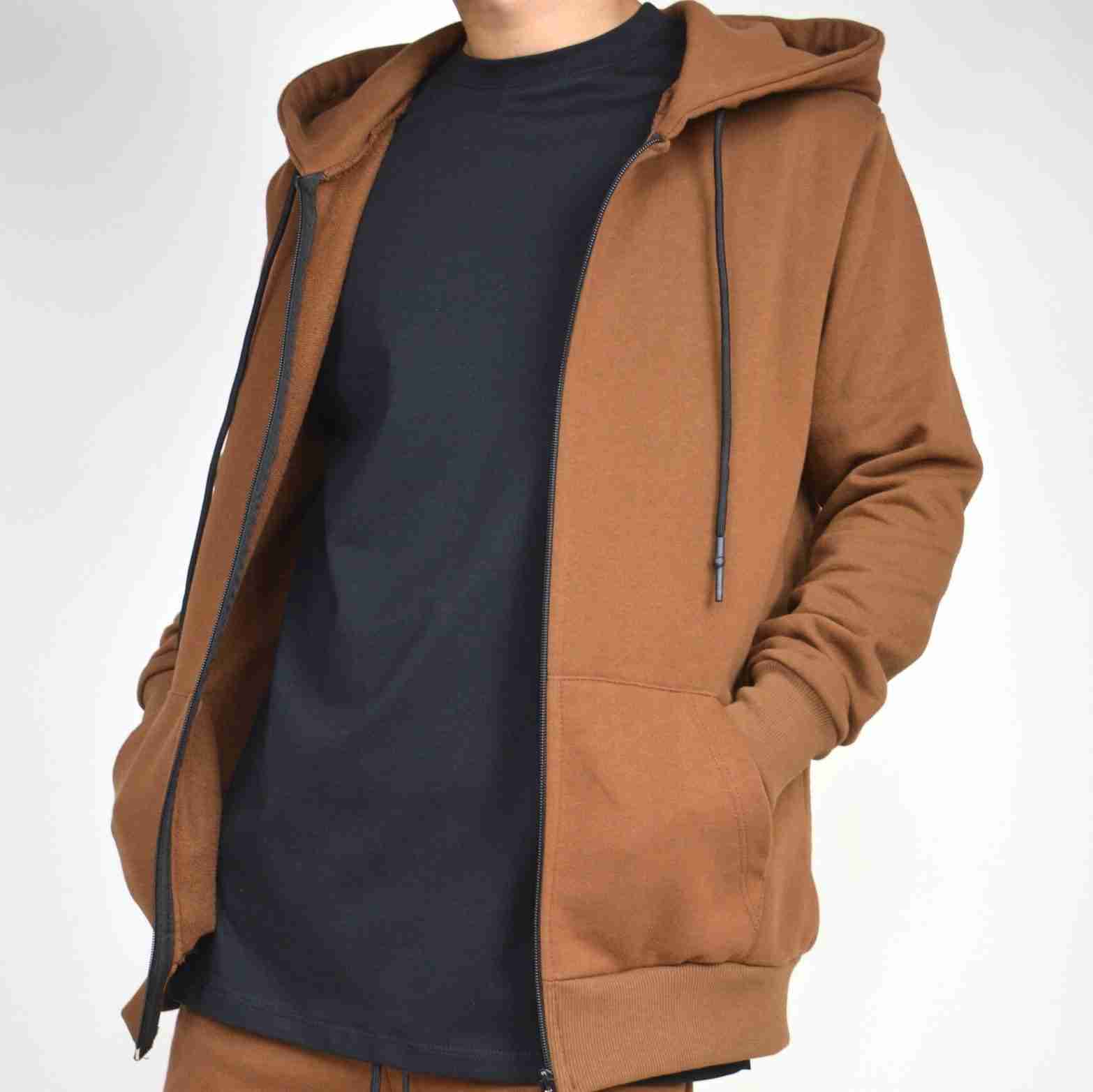 Felpa zip