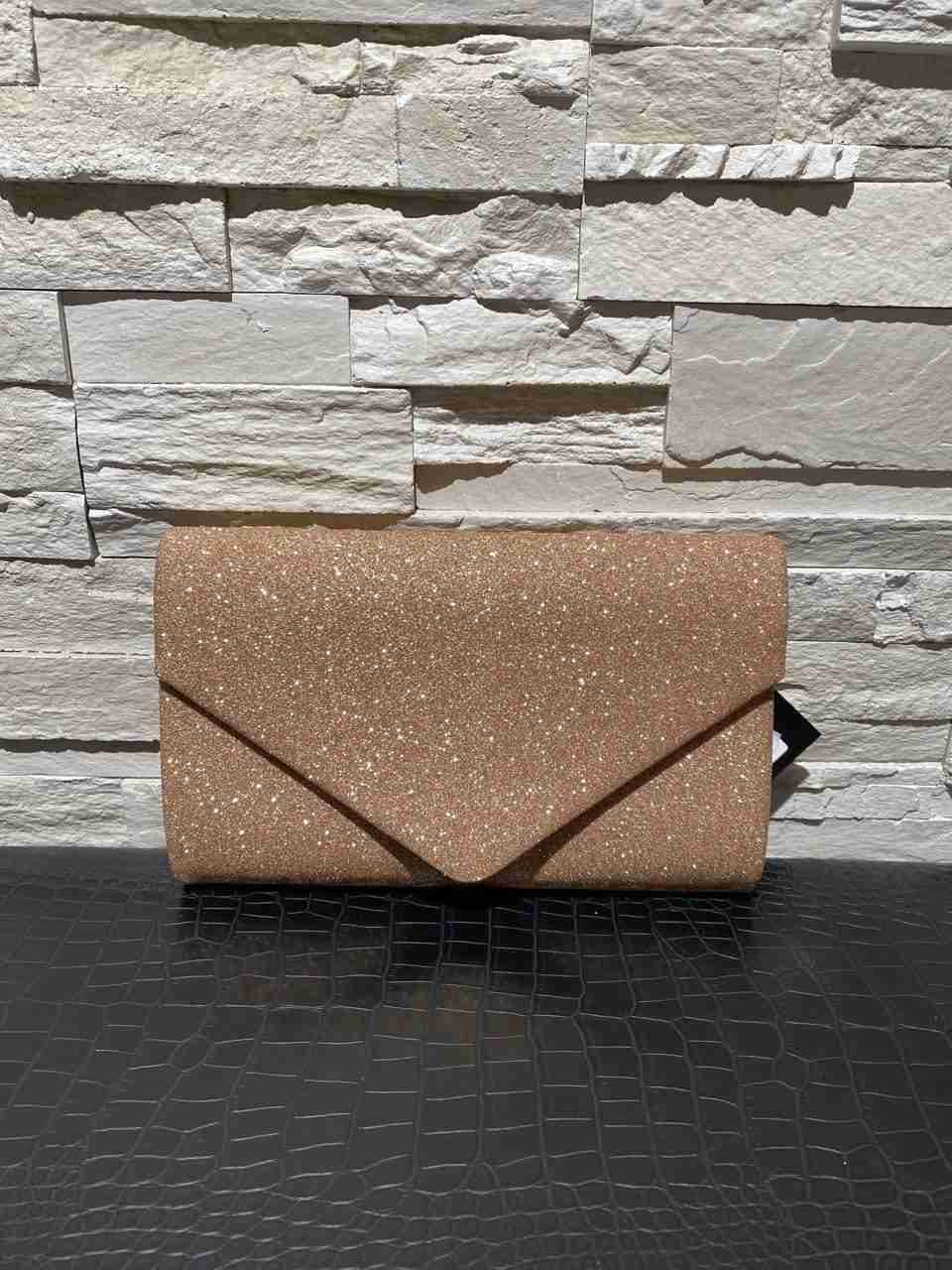 Pochette a portafoglio lurex