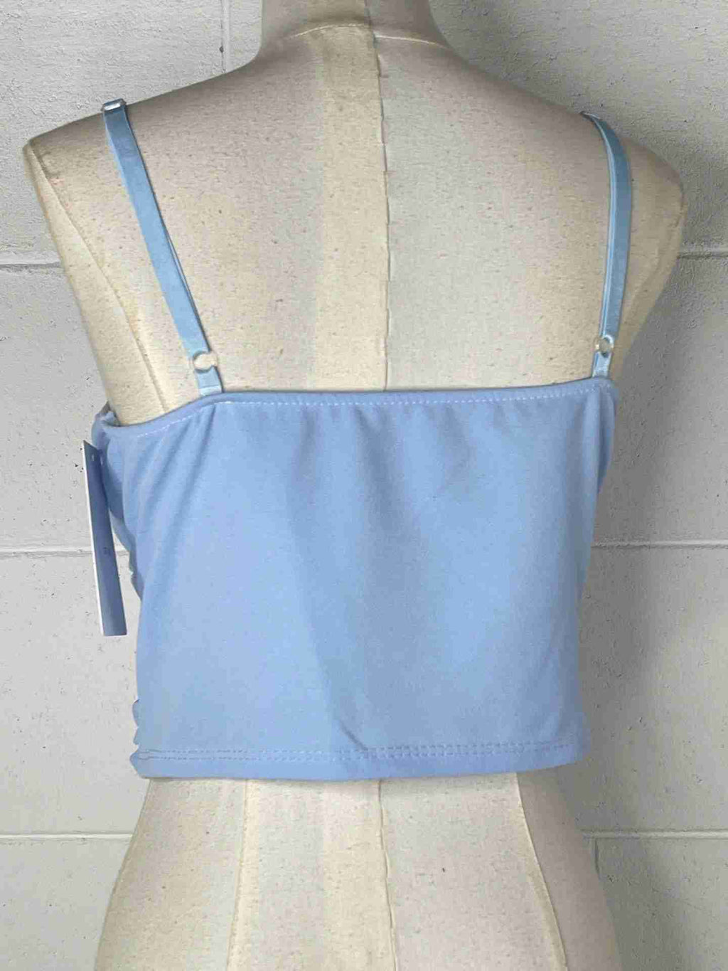 Top con scollo a incrocio