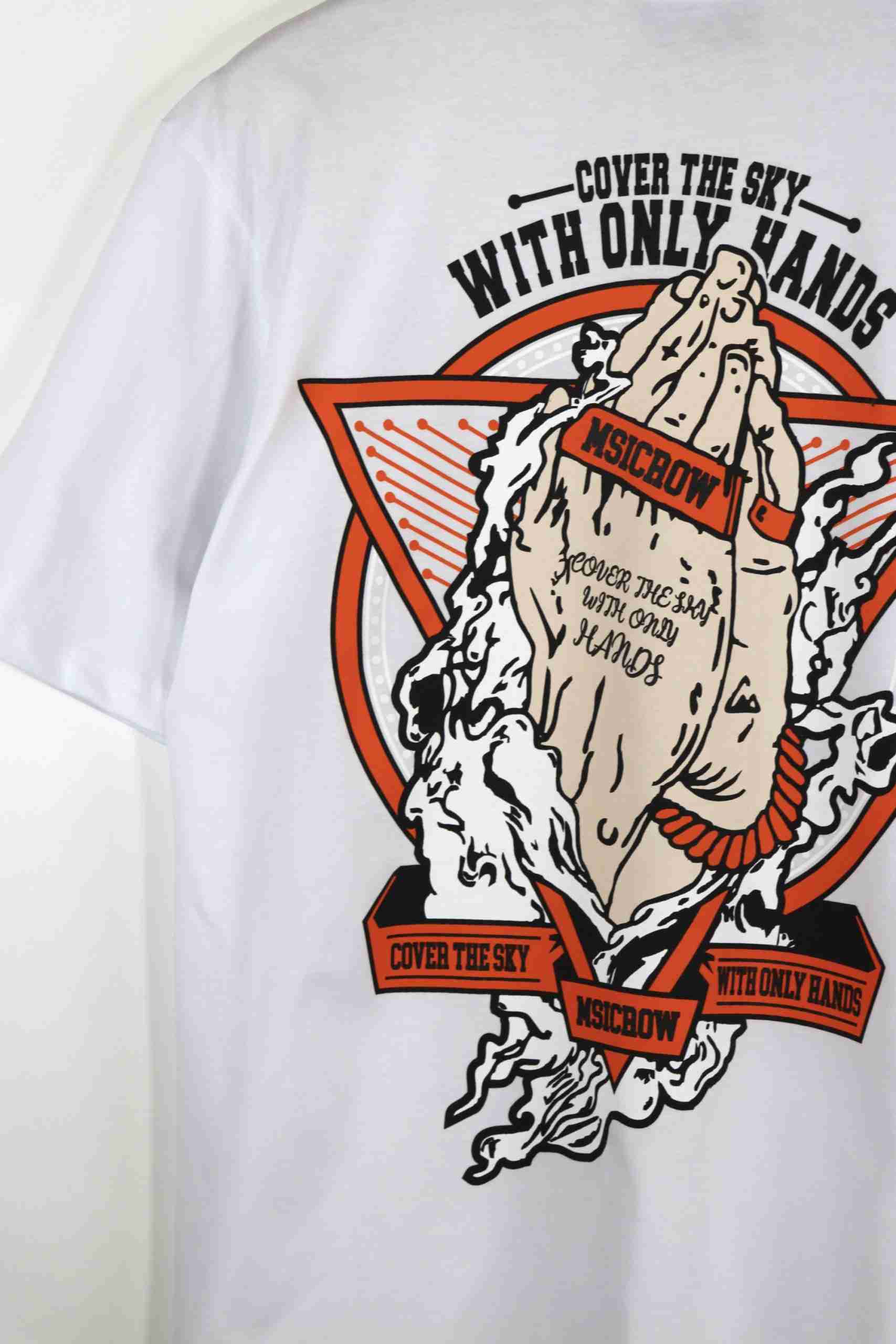 T-shirt only hands