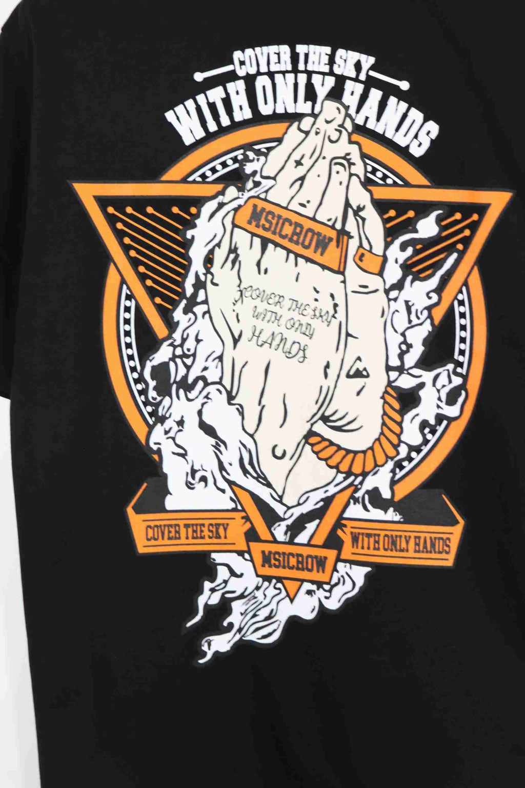 T-shirt only hands