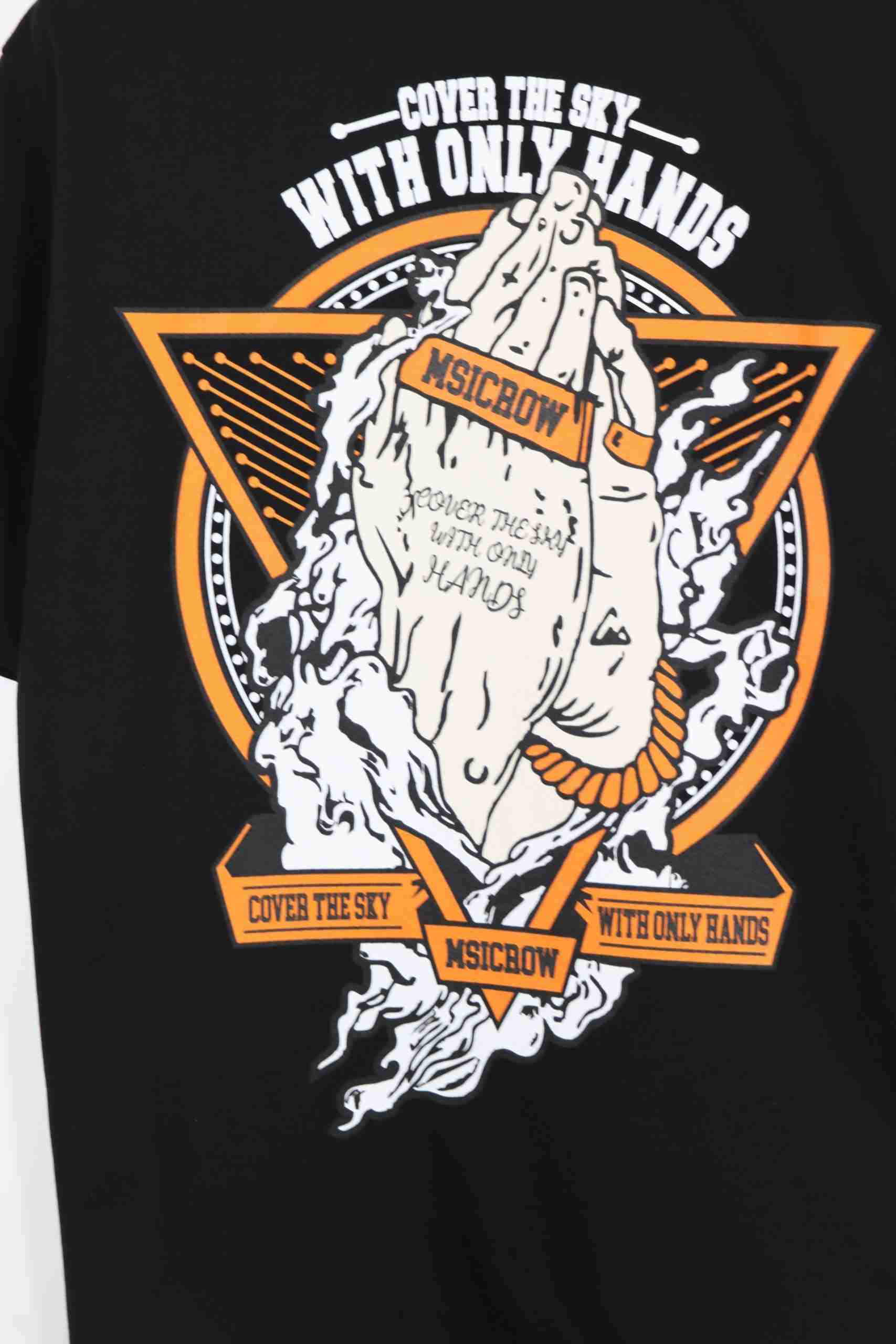 T-shirt only hands