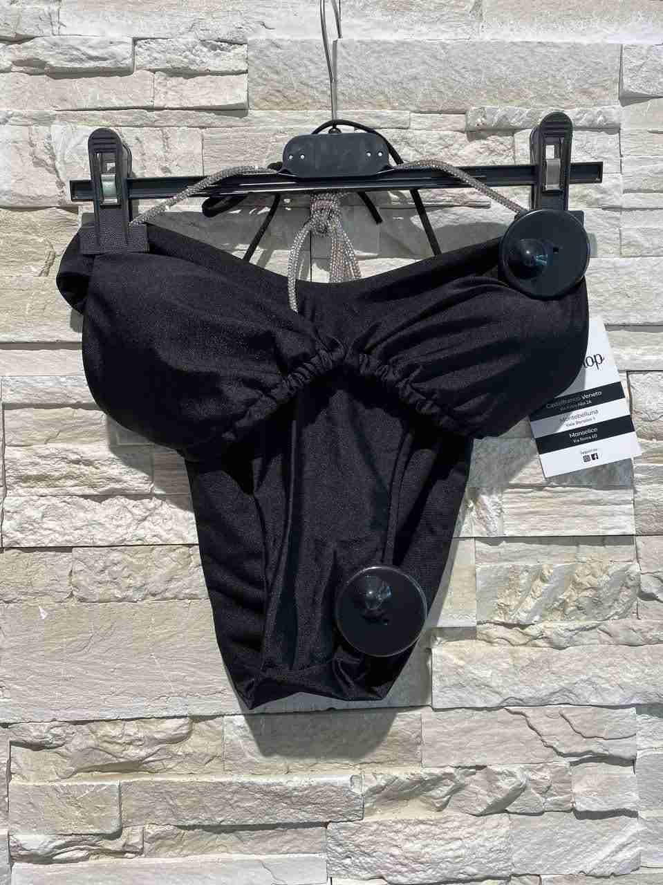 Bikini con laccio glitter
