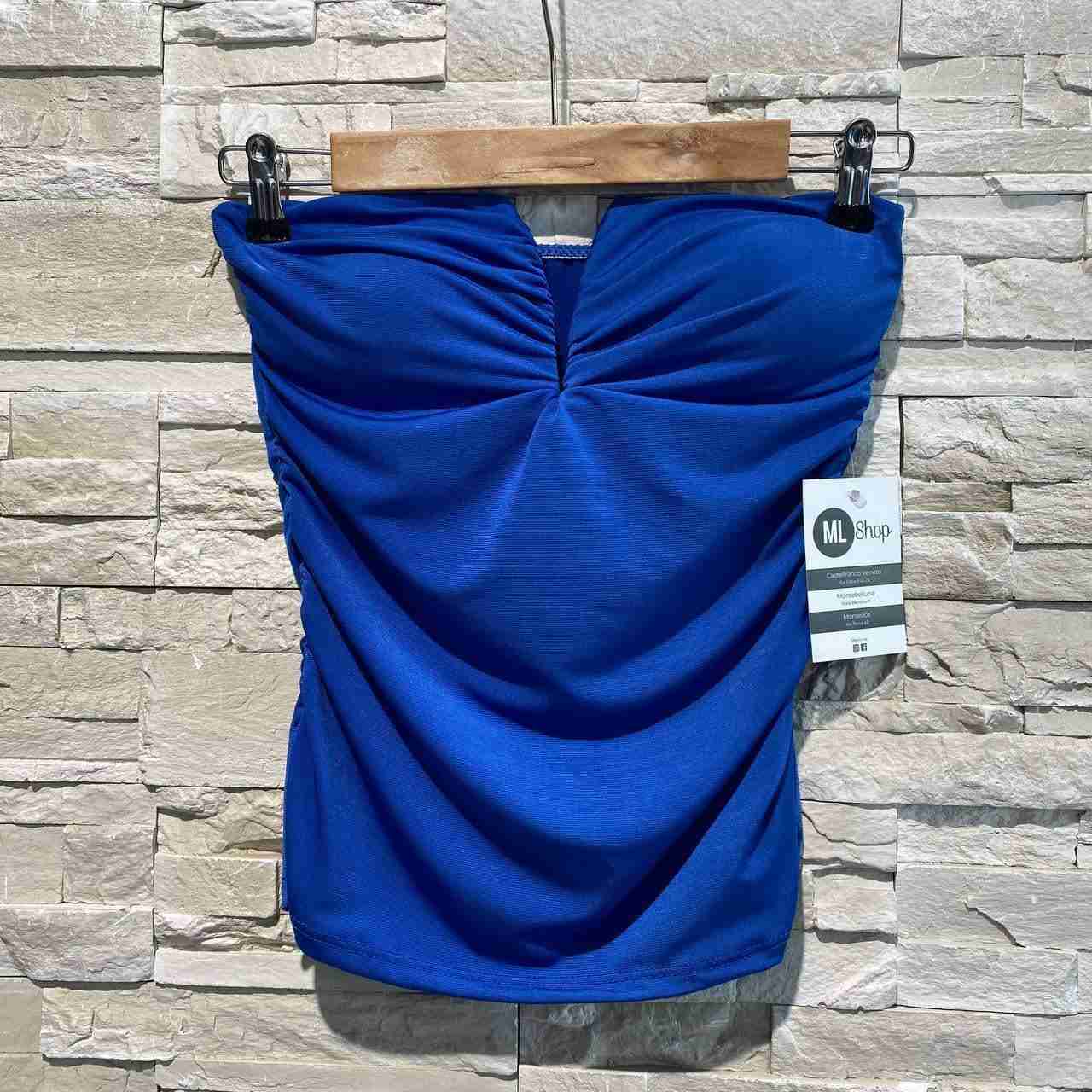 Top corsetto scollatura a cuore