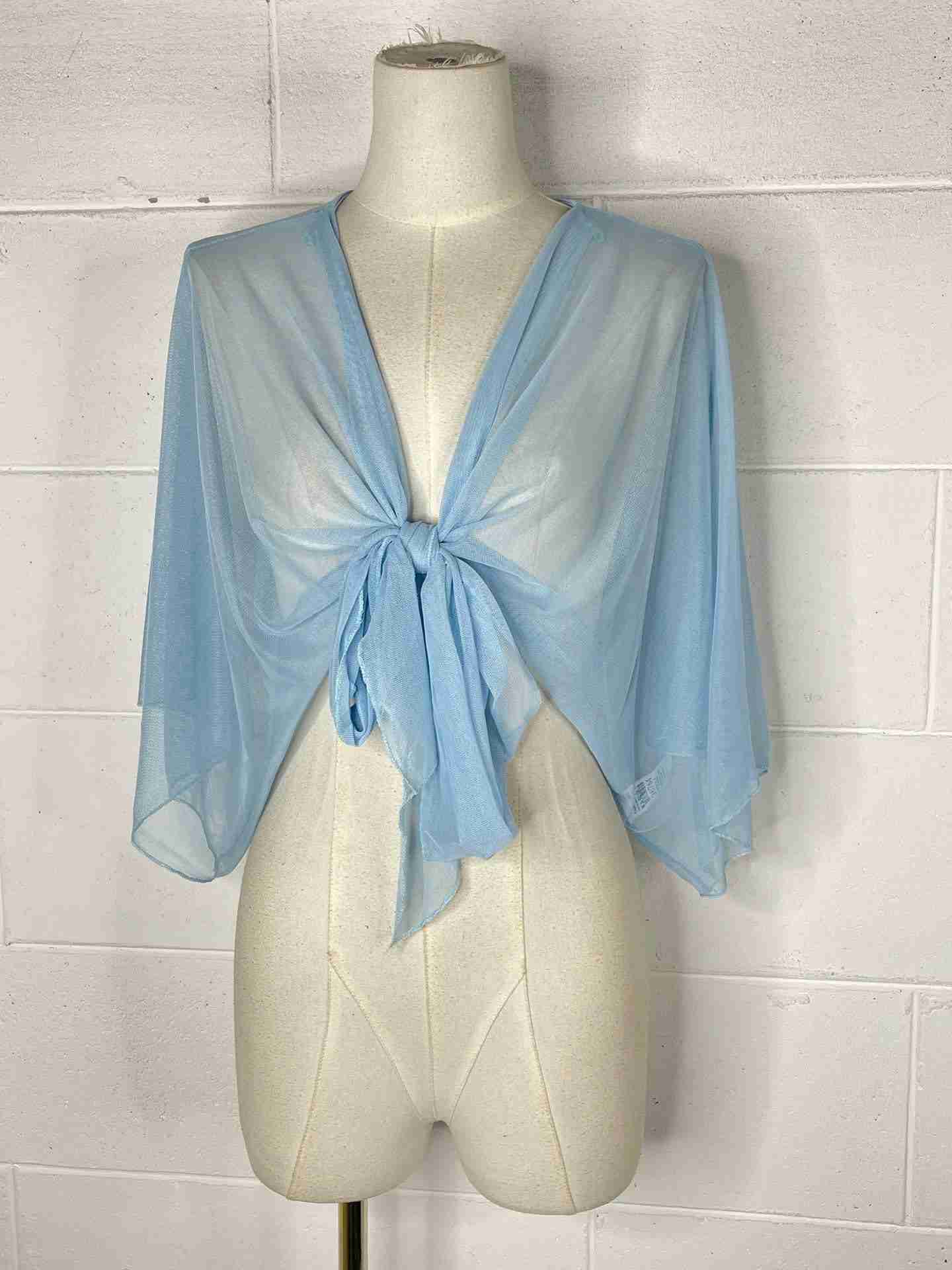 Coprispalle in tulle
