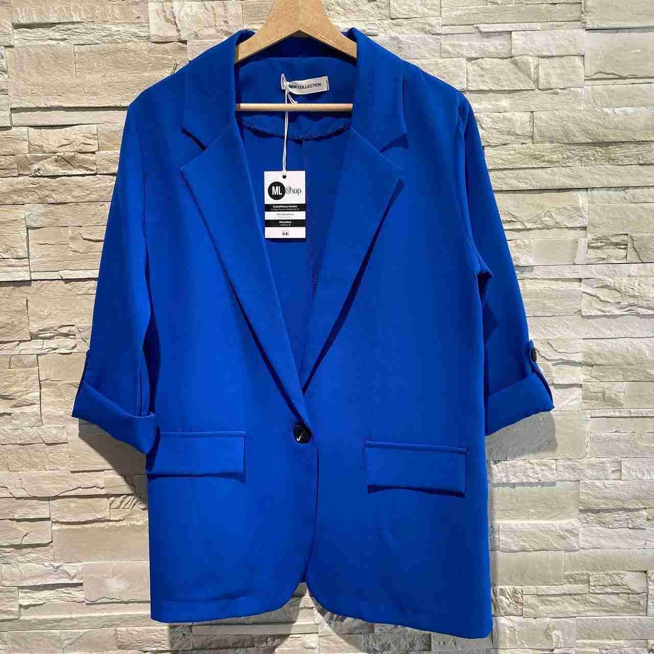 Blazer primaverile lungo