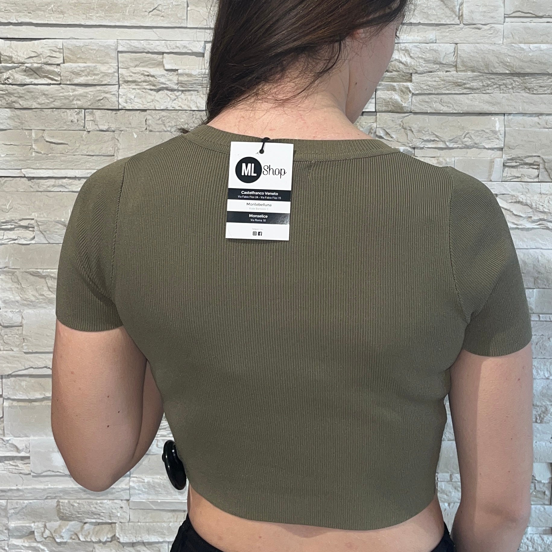 T-shirt cropped