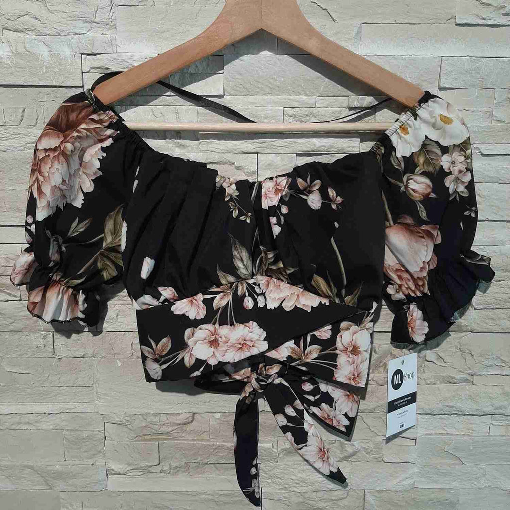 Top in fantasia floreale