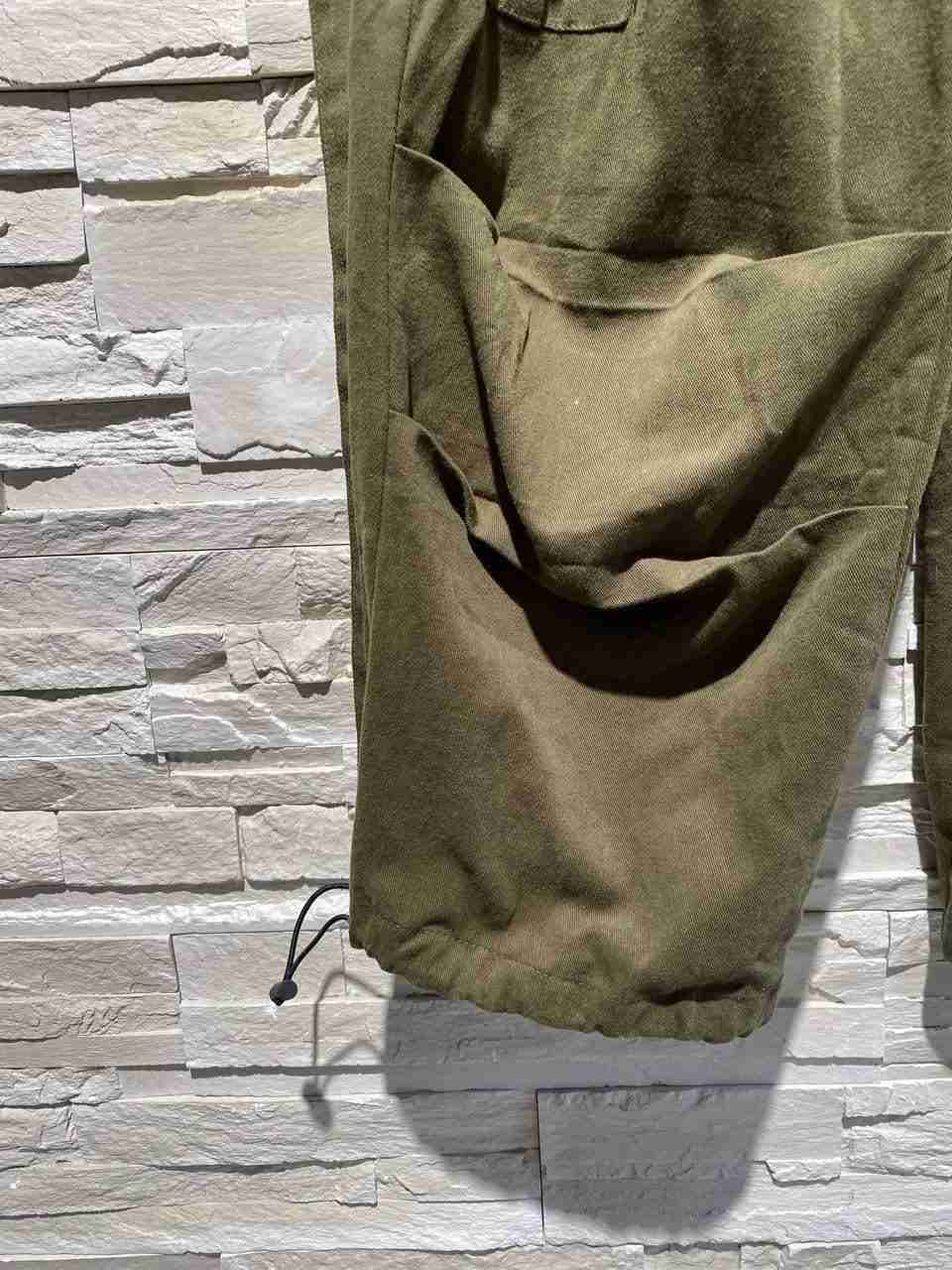 Cargo stile parachute con lacci