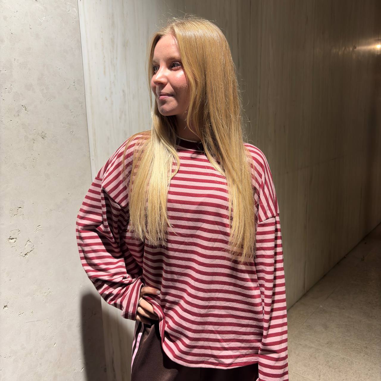 Maglietta club righe