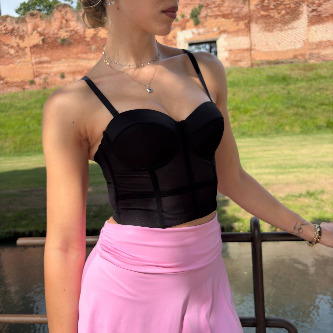 Top corpetto numa