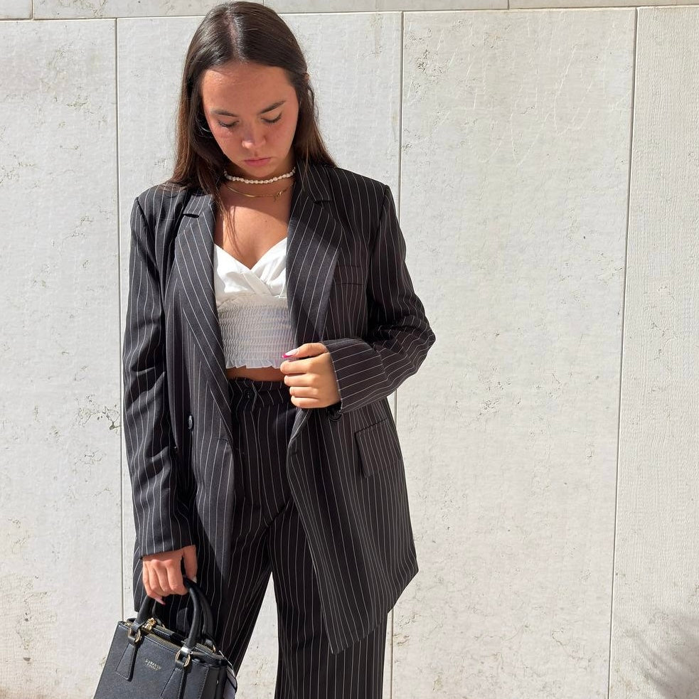 Blazer gessato