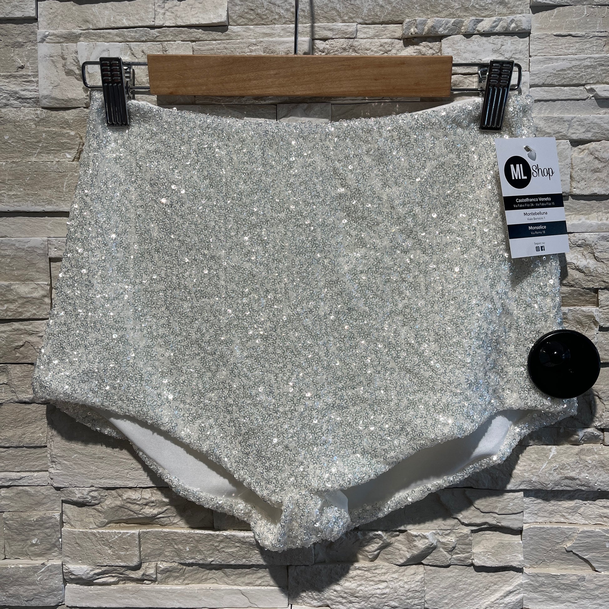 Shorts paillettes