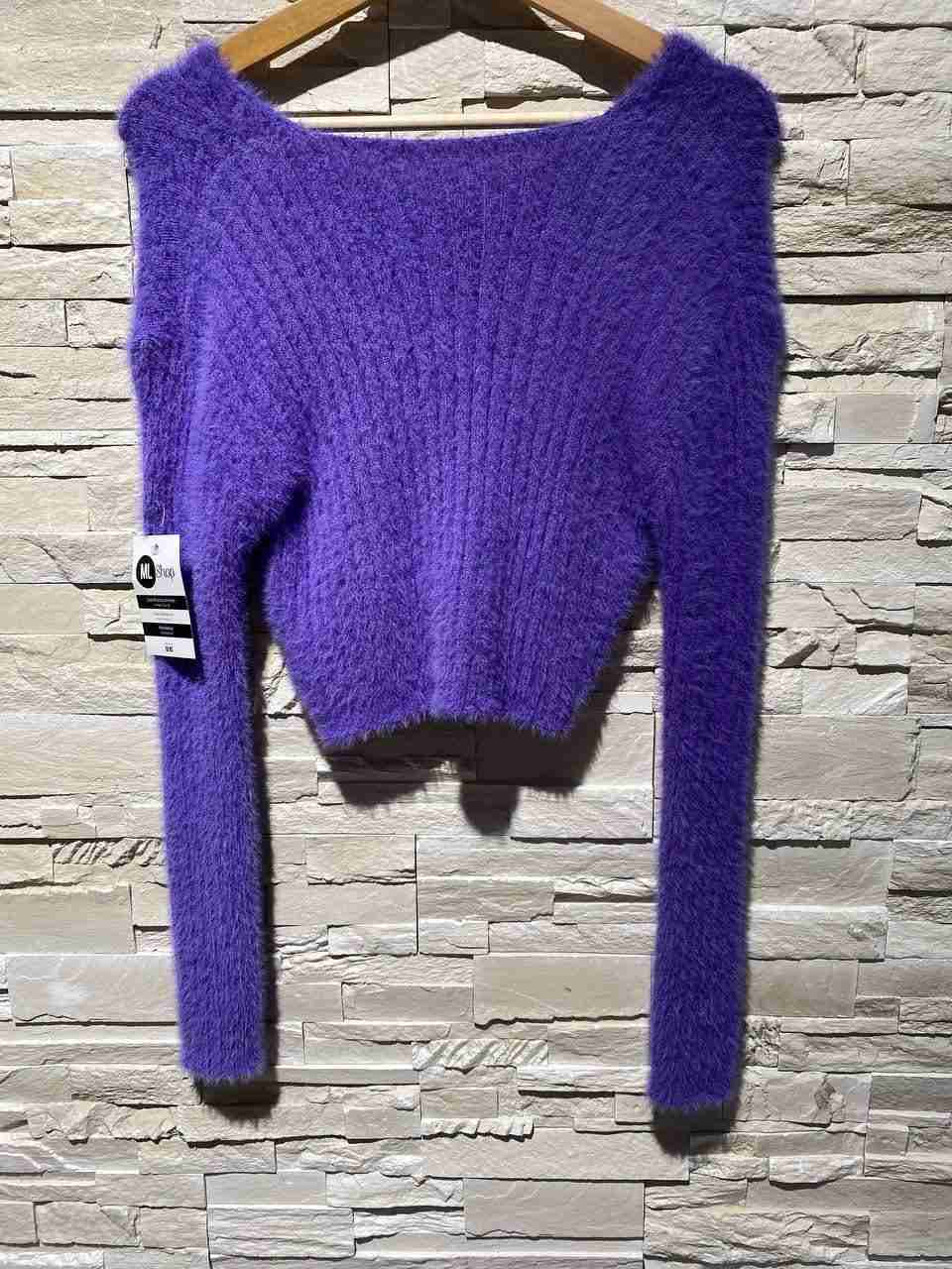 Cardigan peluche