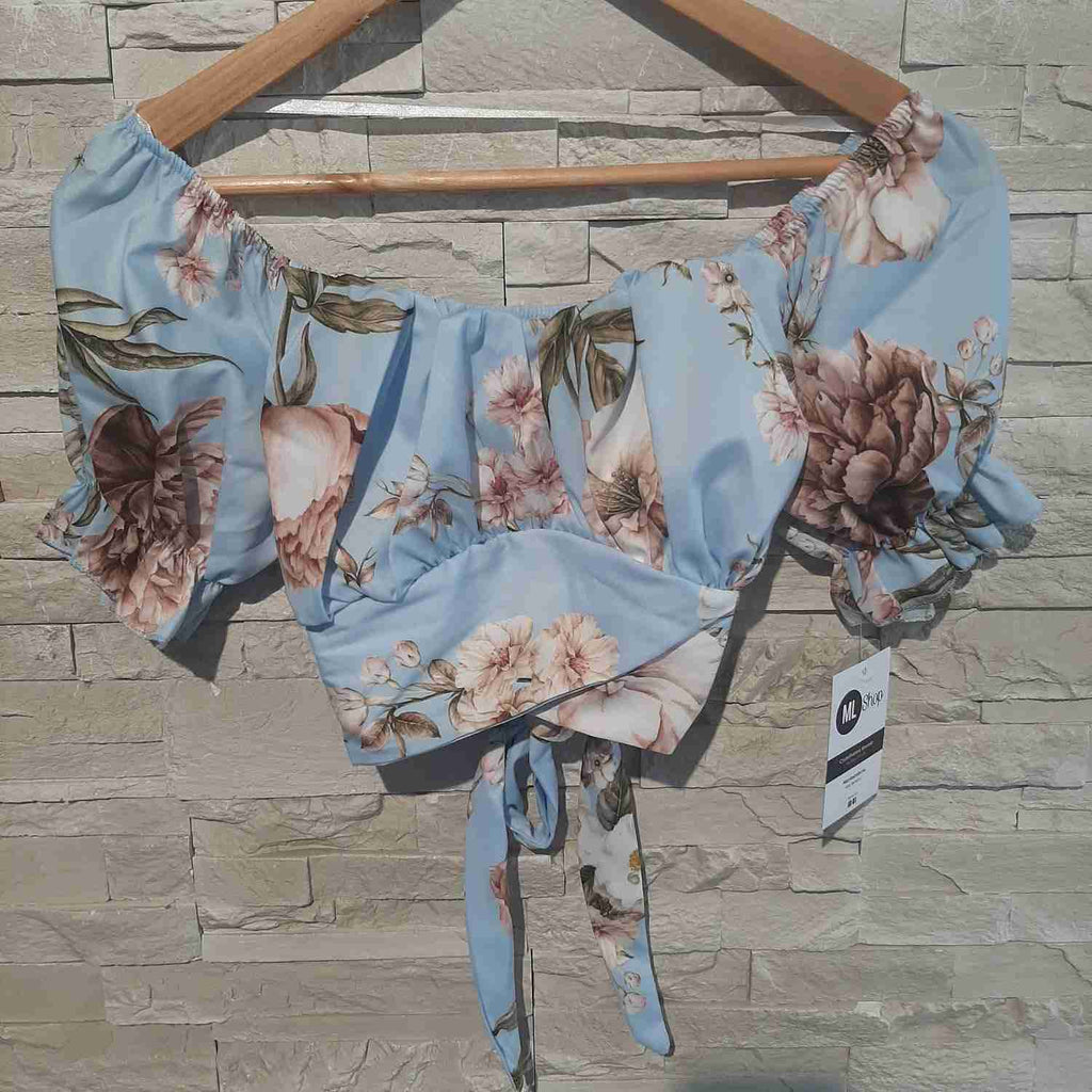 Top in fantasia floreale