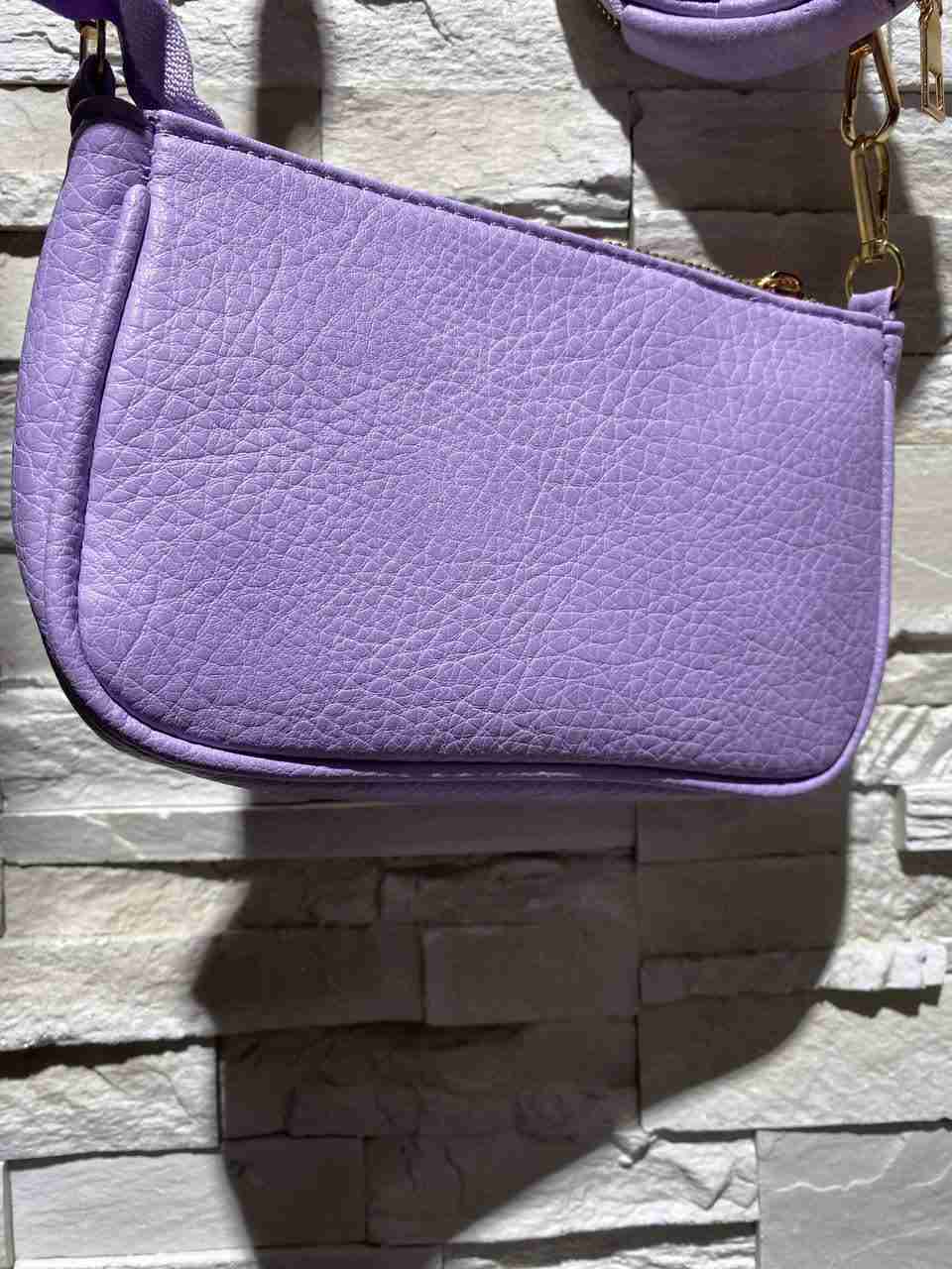 Borsetta rettangolare con portamonete rotondo