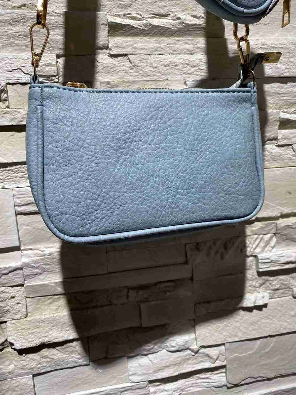 Borsetta rettangolare con portamonete rotondo