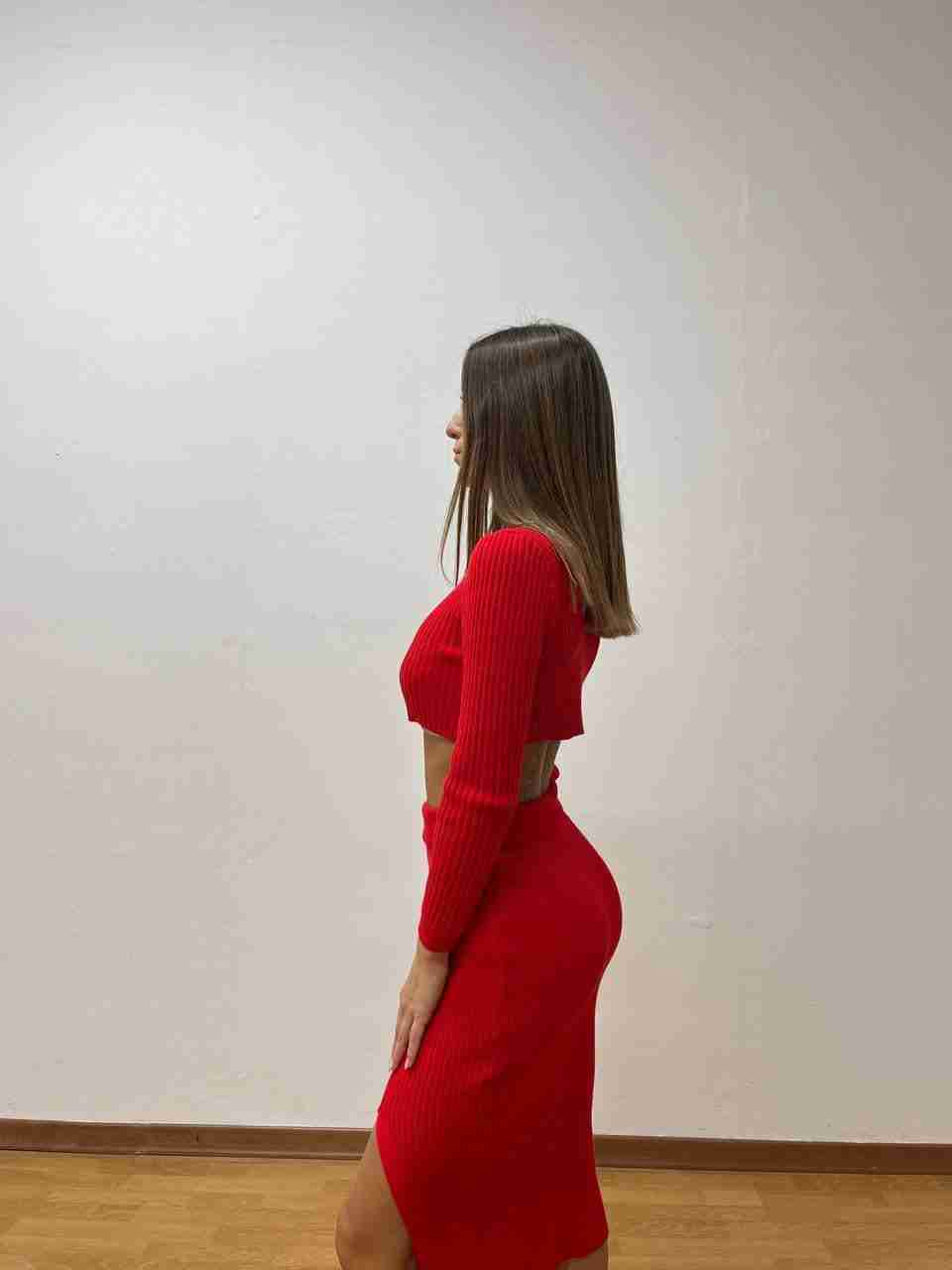 Coordinato maglioncino e gonna