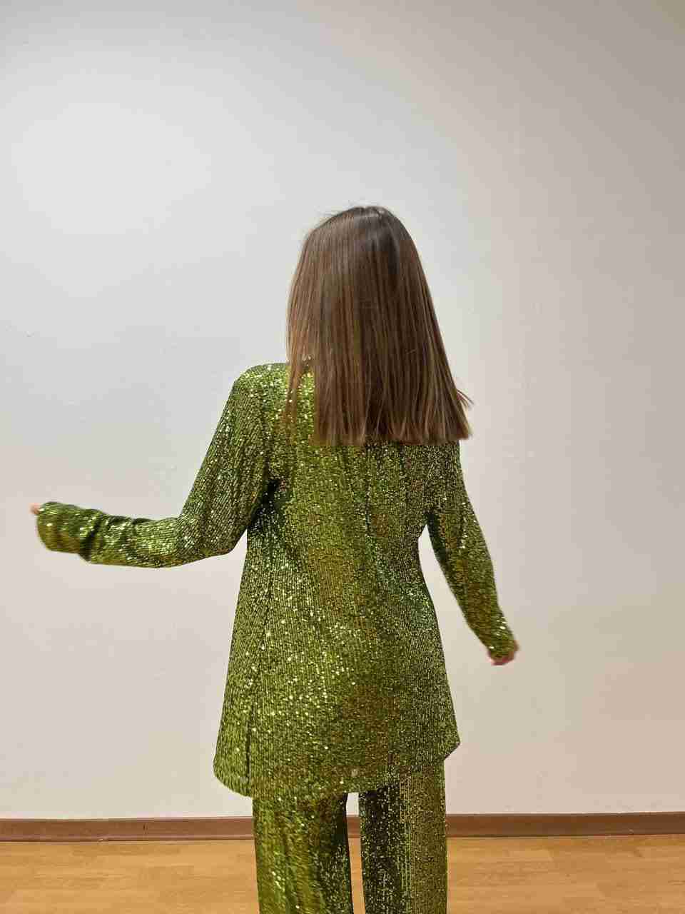 Pantaloni pailettes