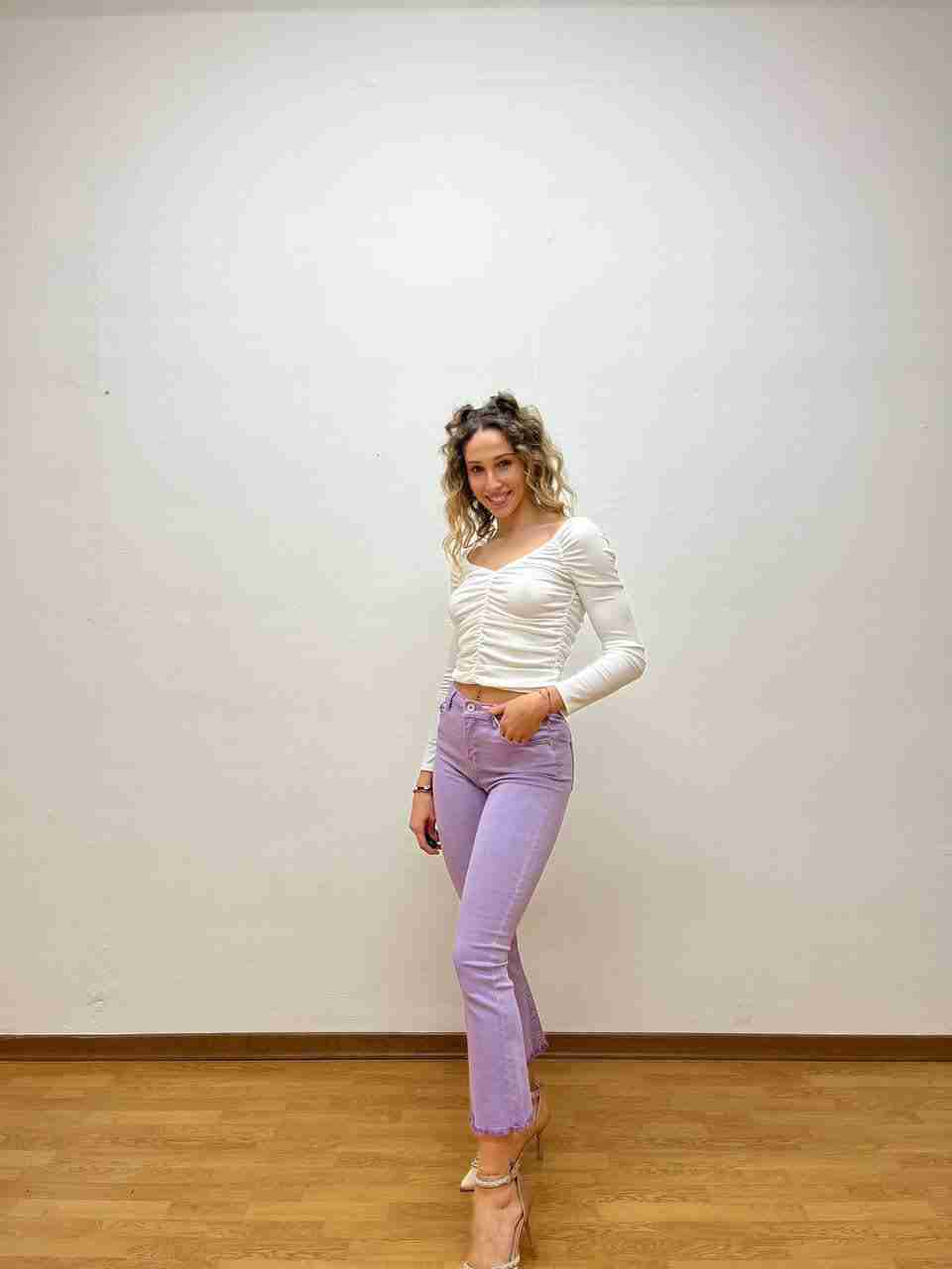 Jeans flared