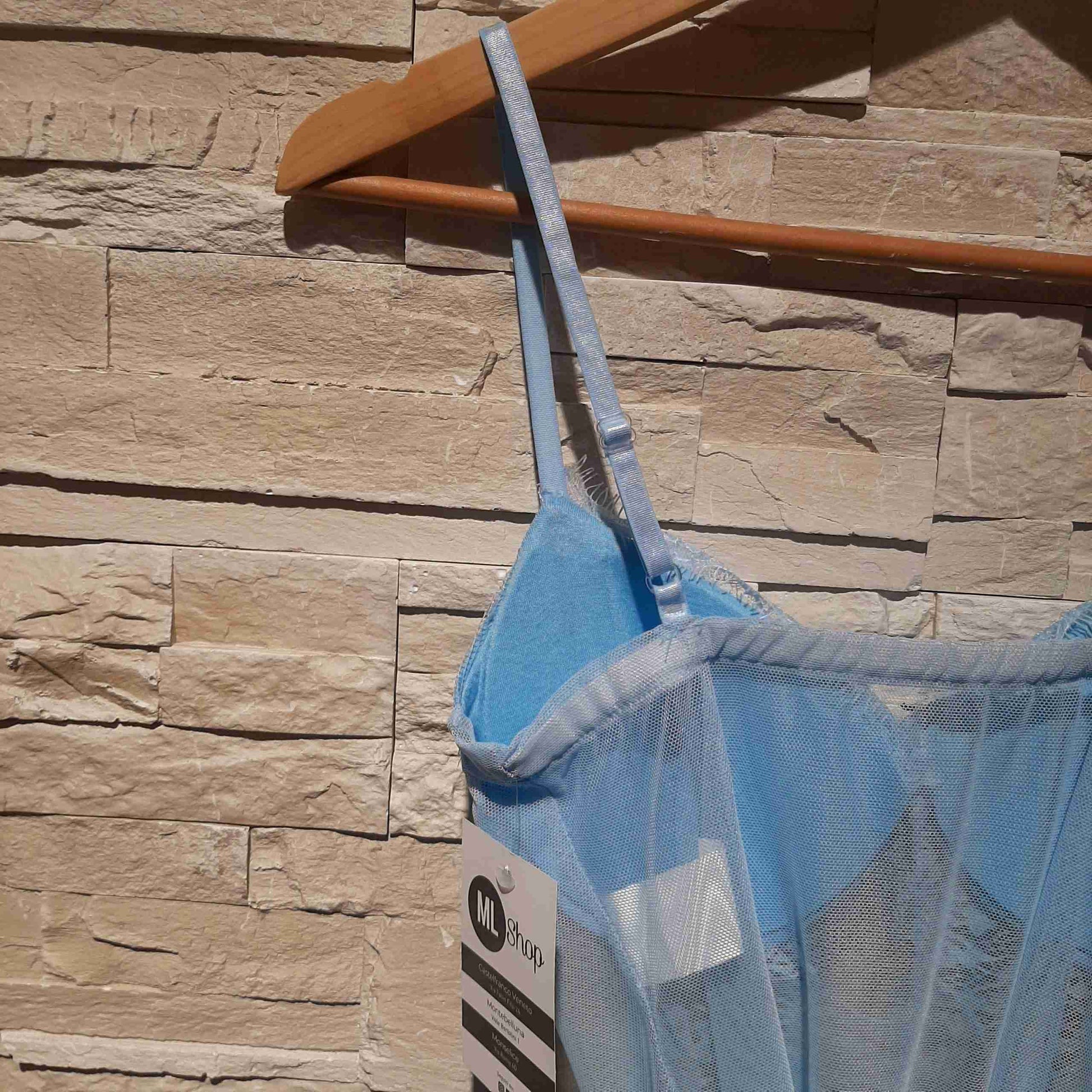 Body in pizzo e tulle