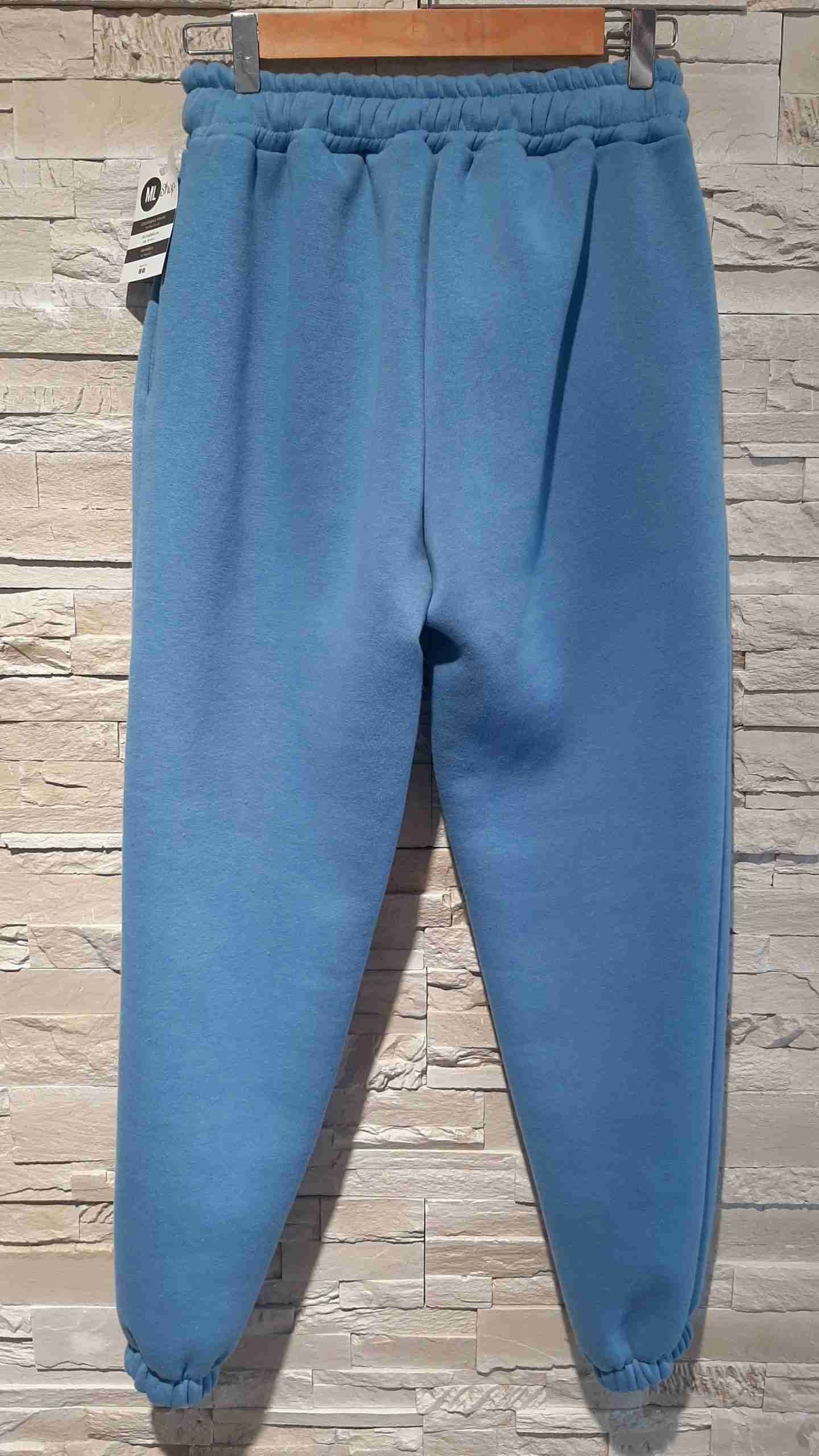 Pantaloni in tuta felpati