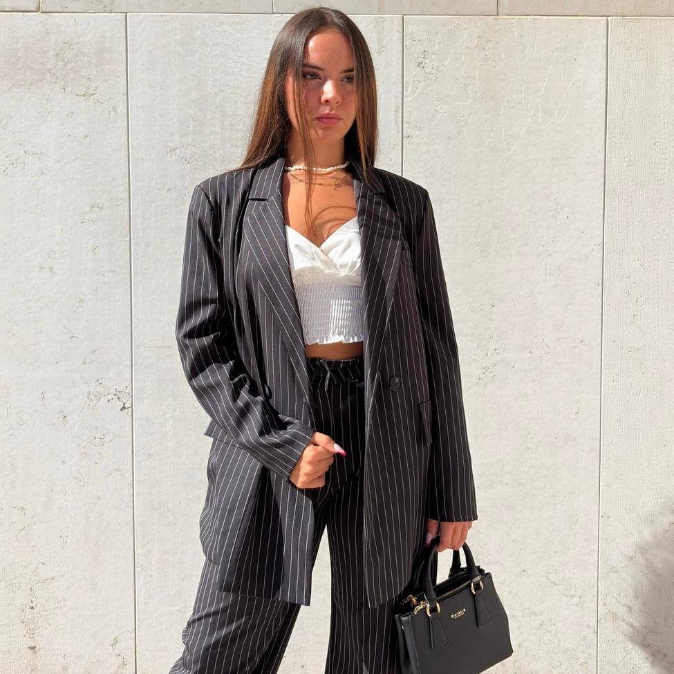 Blazer gessato