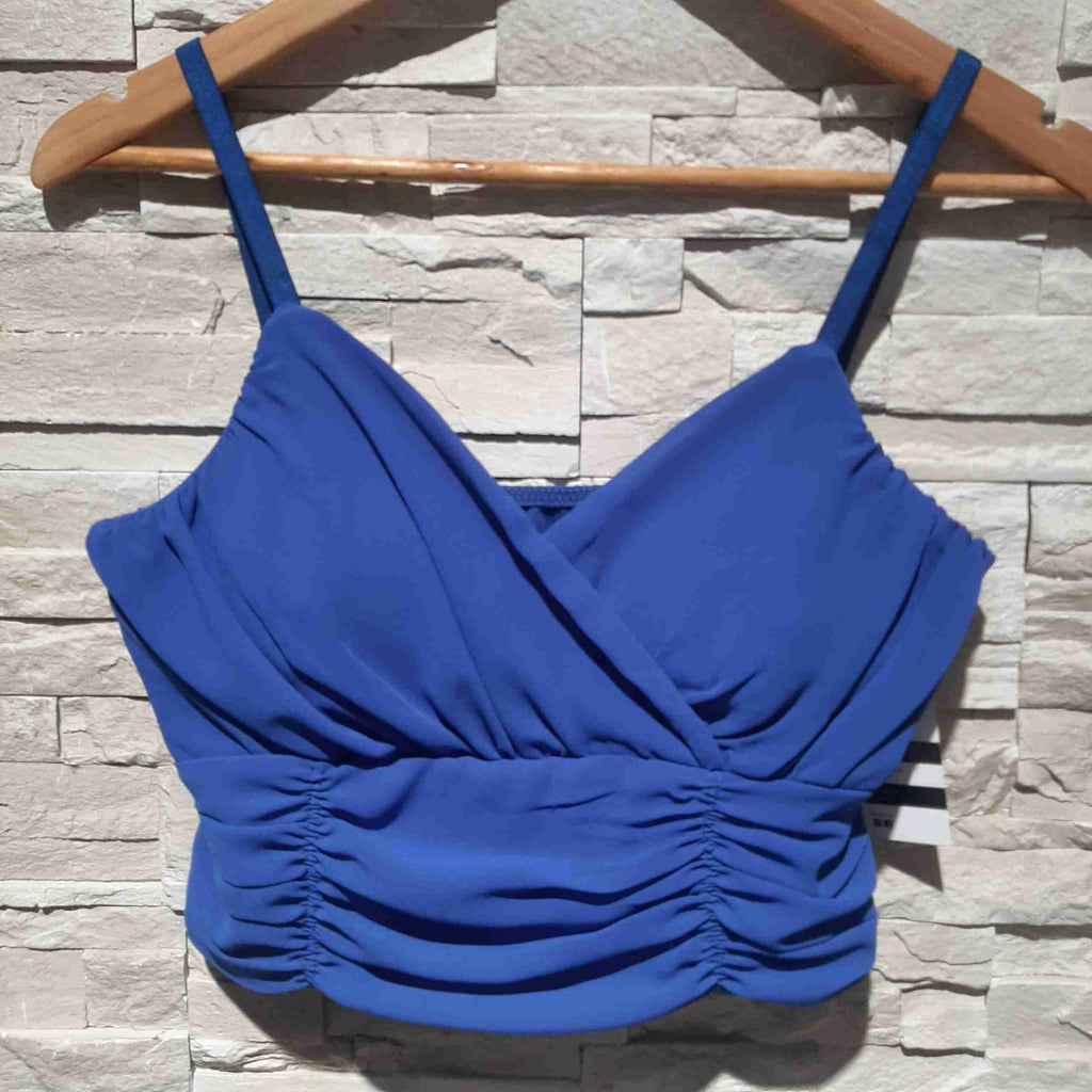 Top con scollo a incrocio