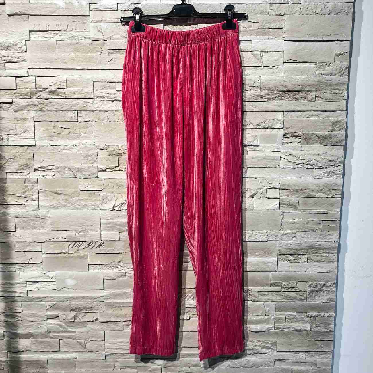 Pantaloni velvet lumina