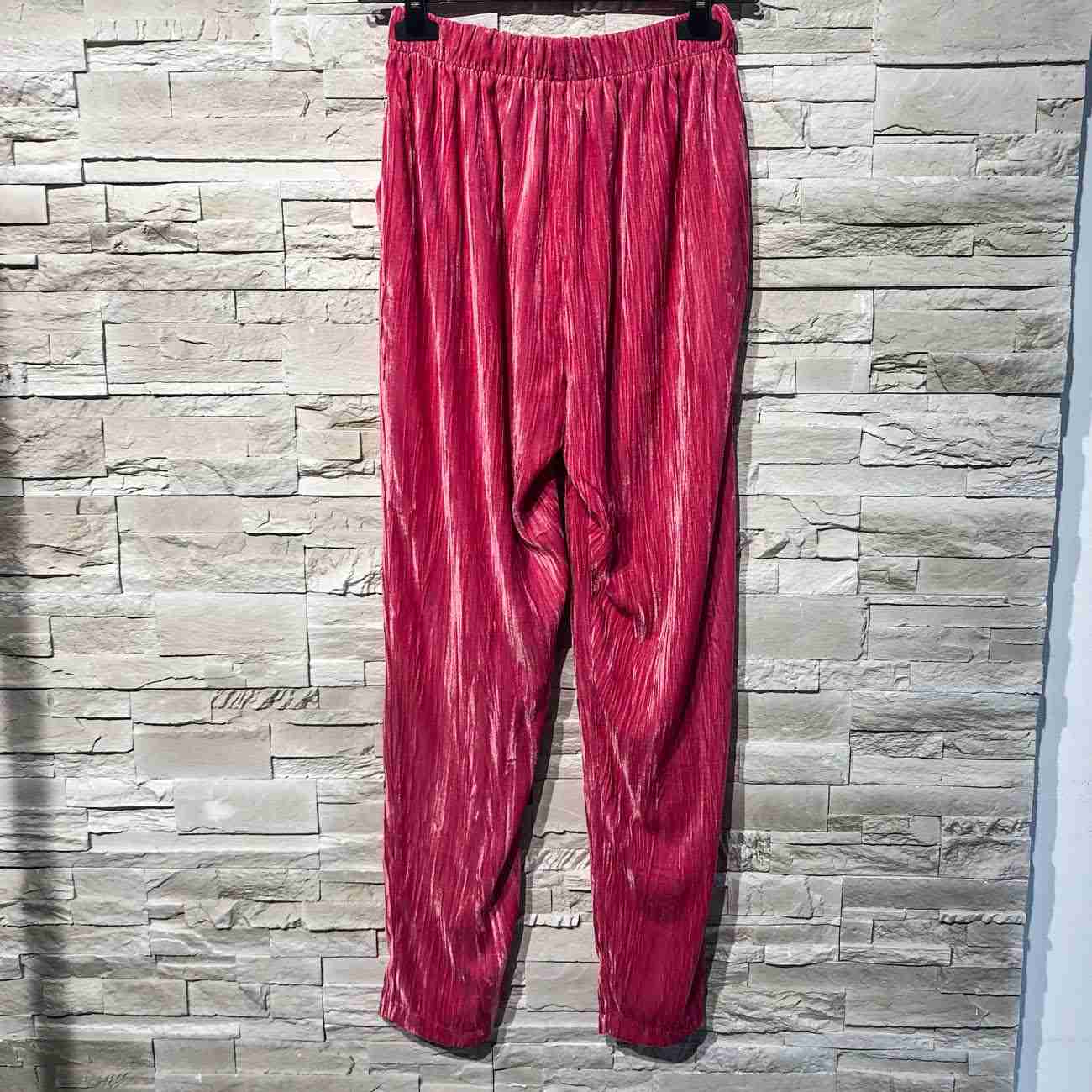 Pantaloni velvet lumina