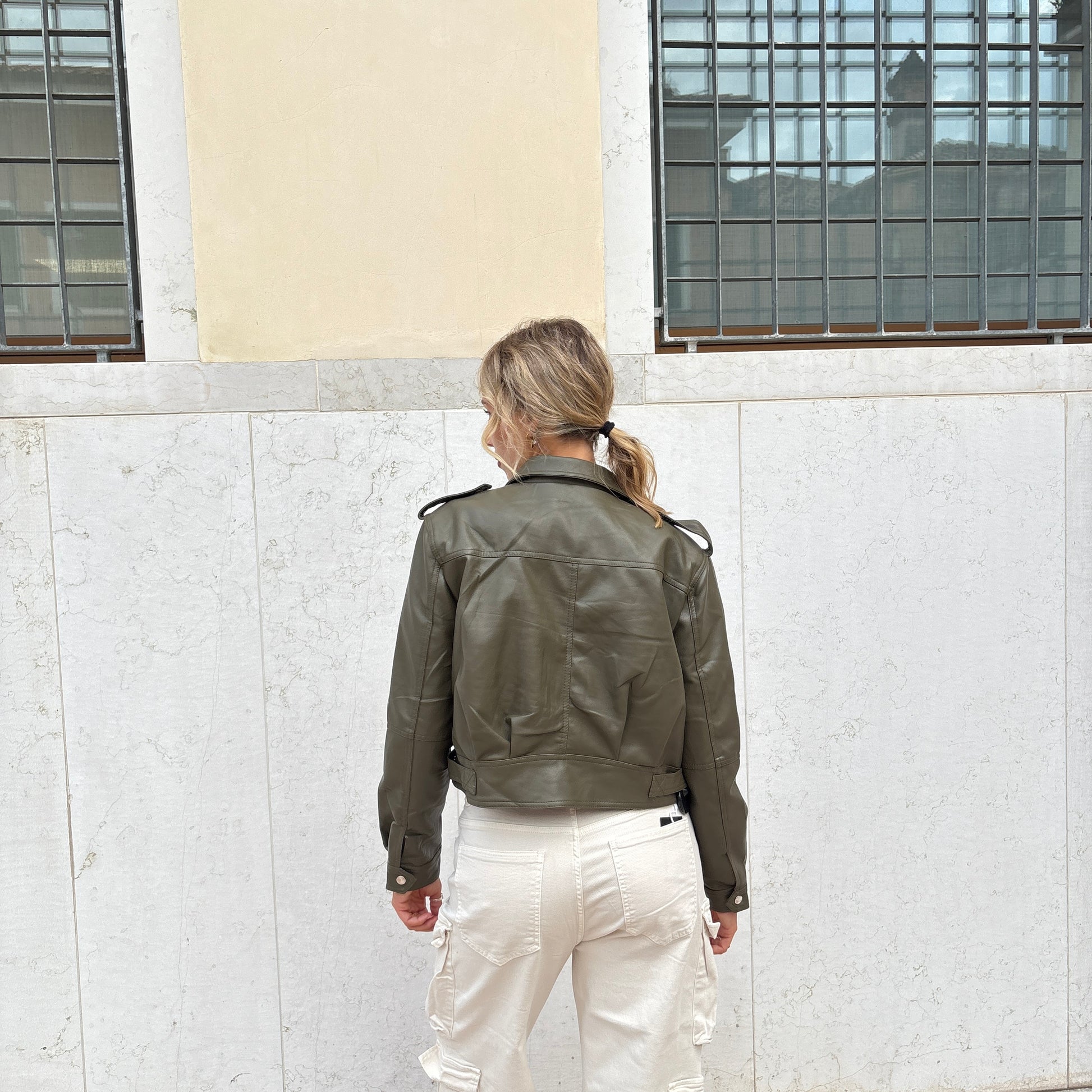 Giacca bold zipper