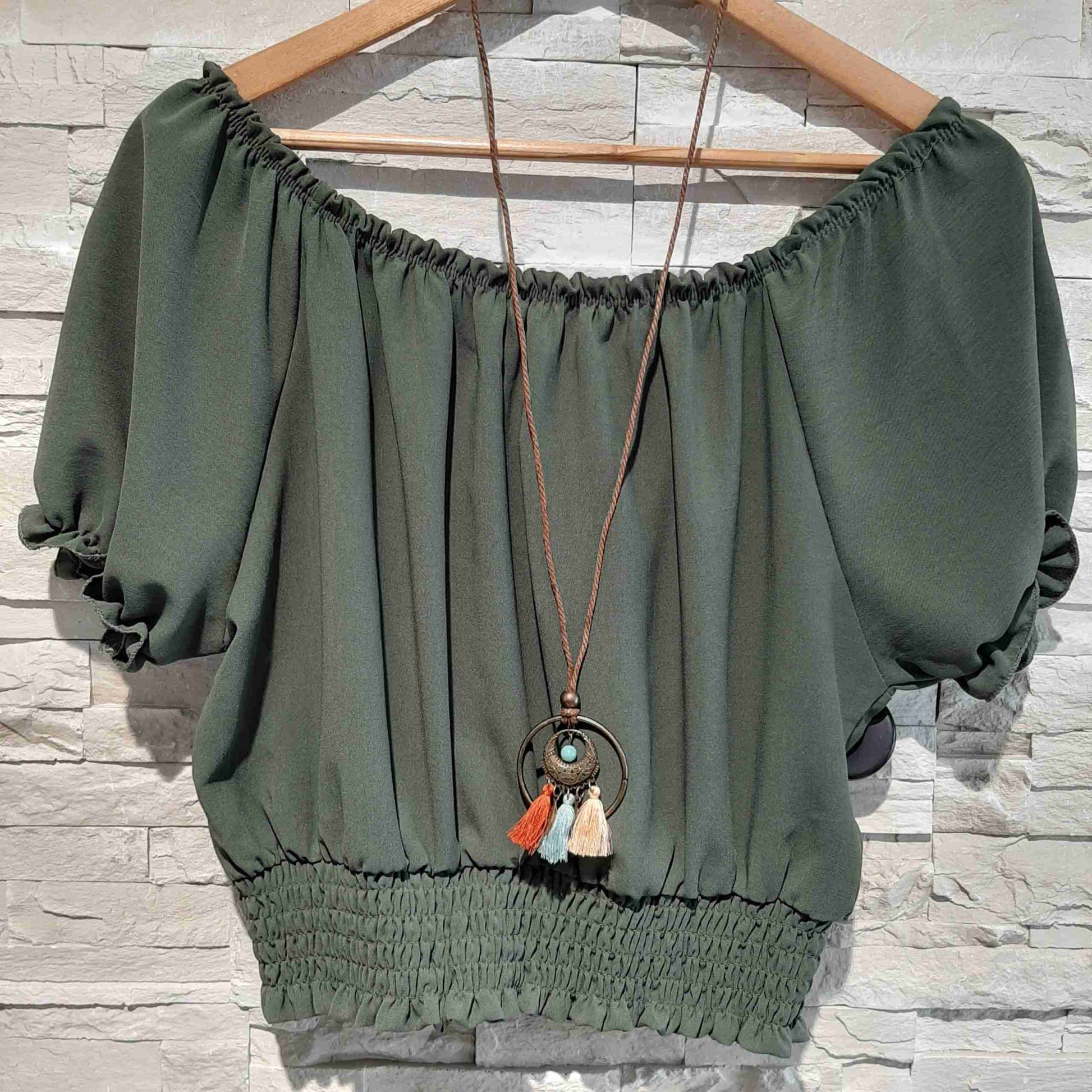 Blusa crop