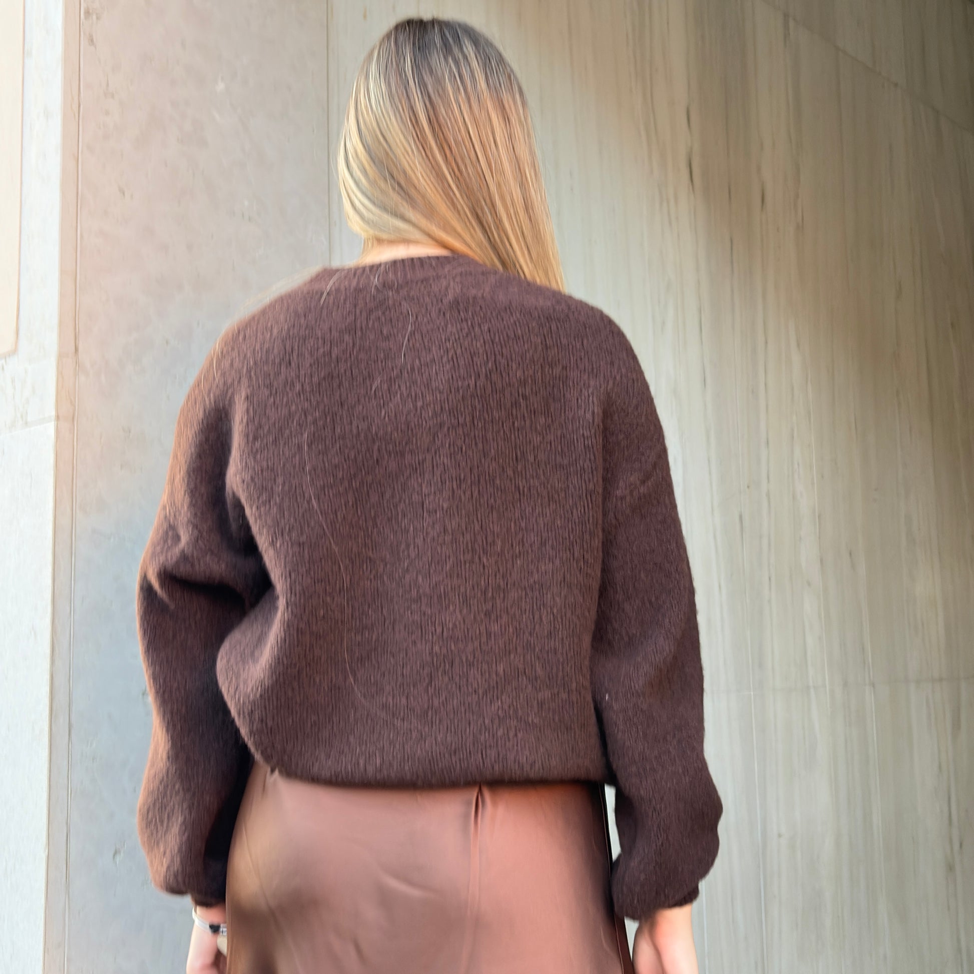 Maglione scritte iconic