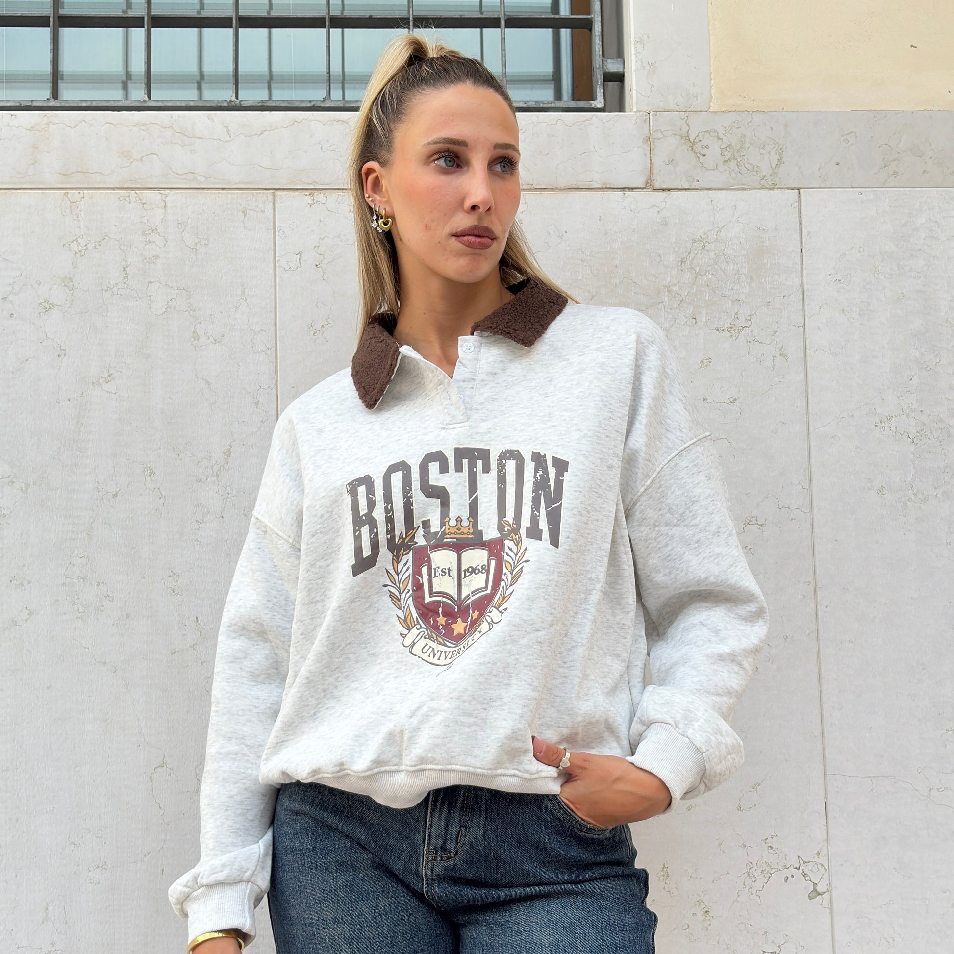 Felpa Boston