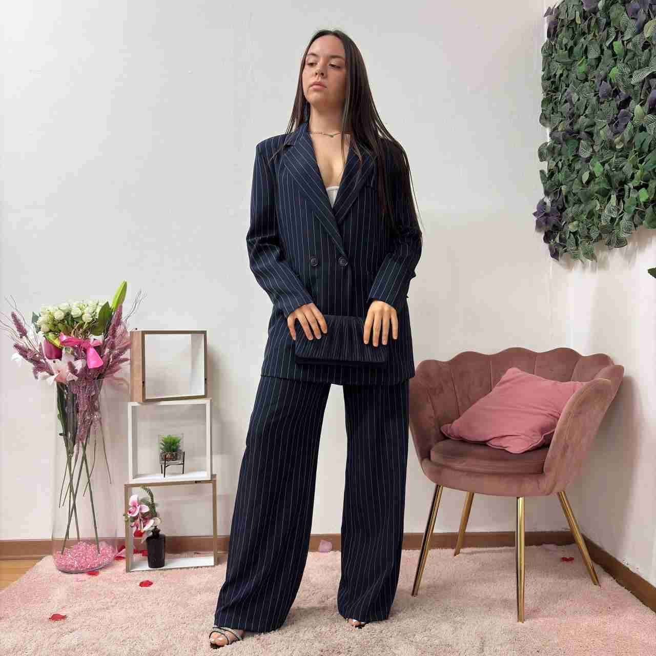 Blazer gessato