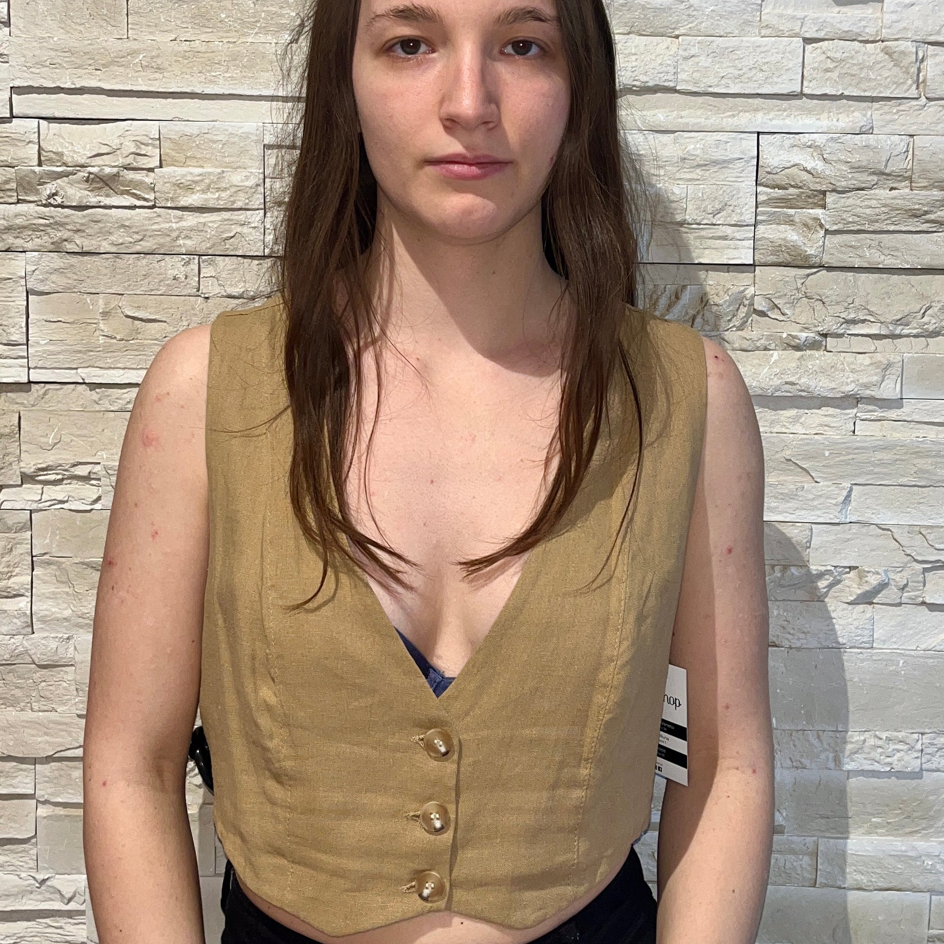 Gilet in lino