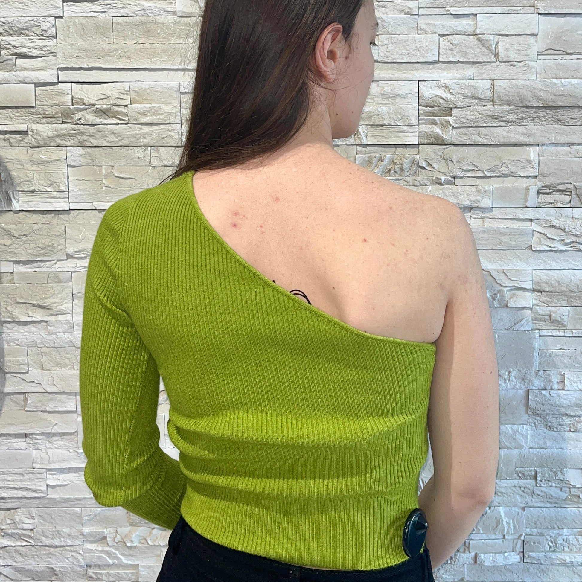 Maglione one shoulder