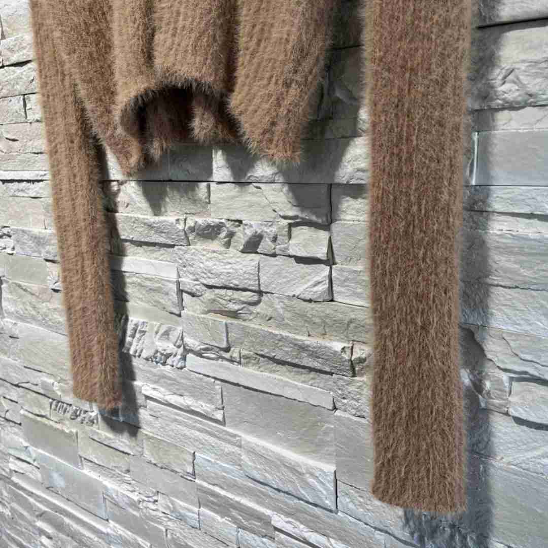 Cardigan peluche