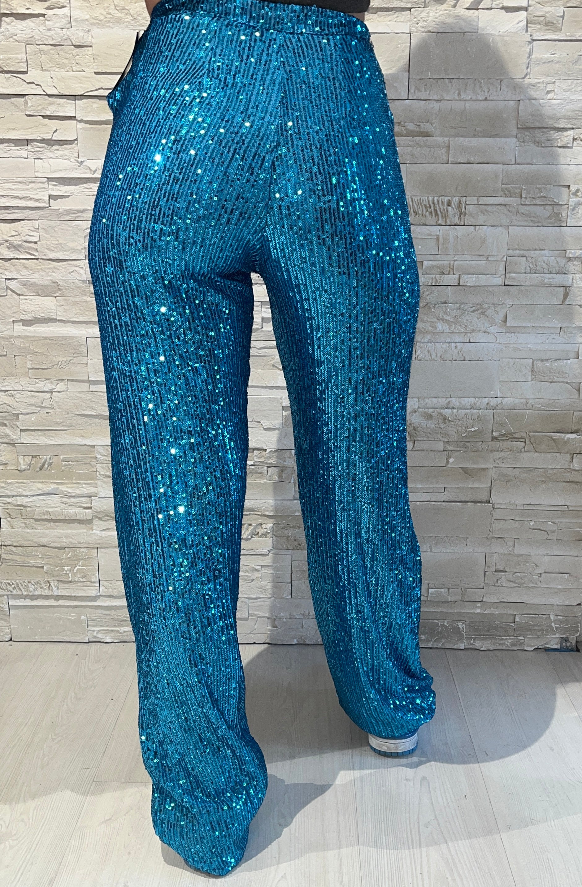 Pantaloni pailettes