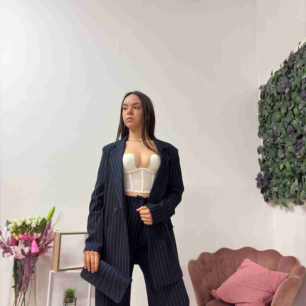 Blazer gessato